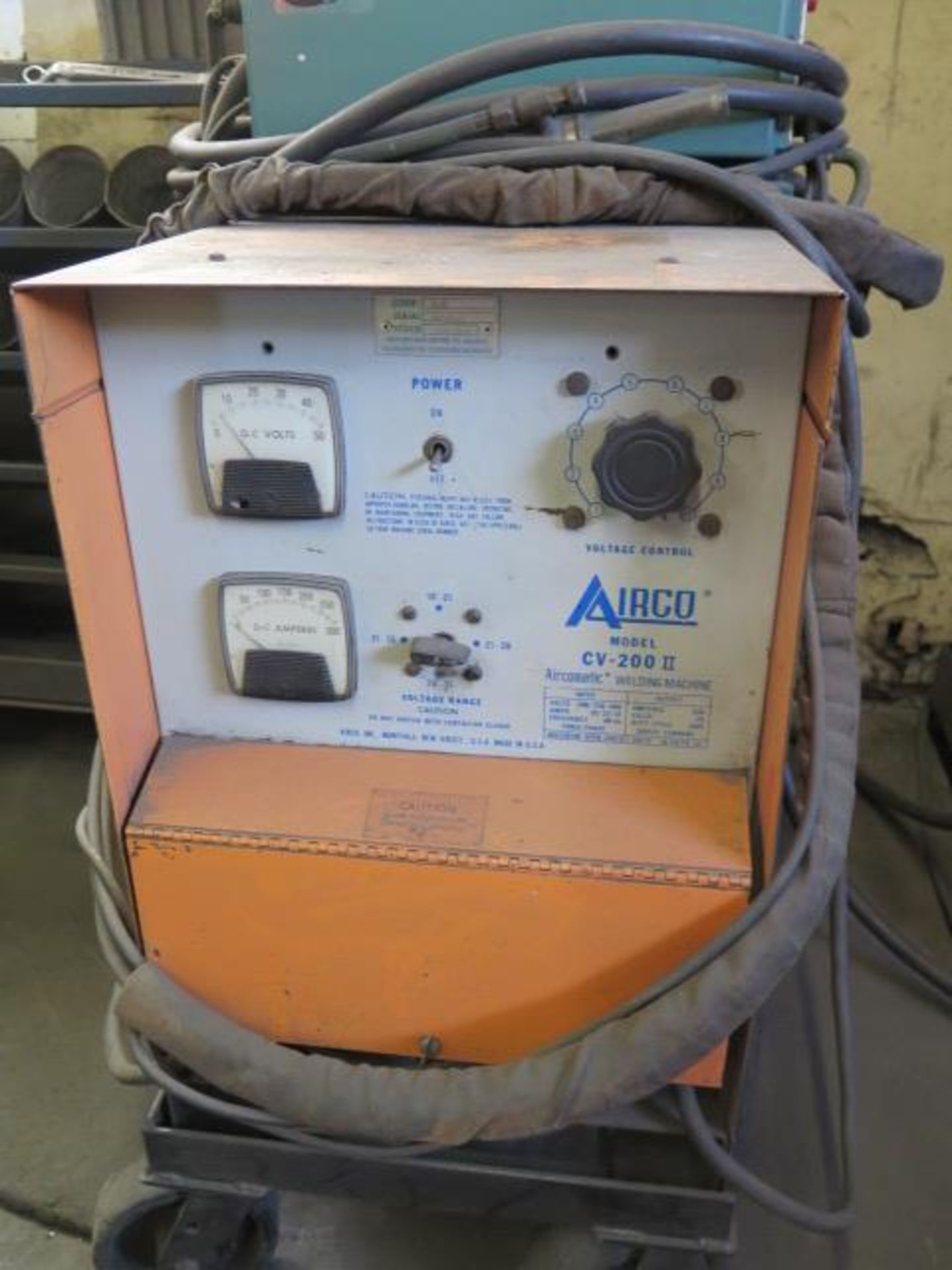 Airco CV-200 II Arc Welding Power Source s/ MK -3A Cobramatic MIG Welder (SOLD AS-IS - NO WARRANTY) - Image 2 of 6