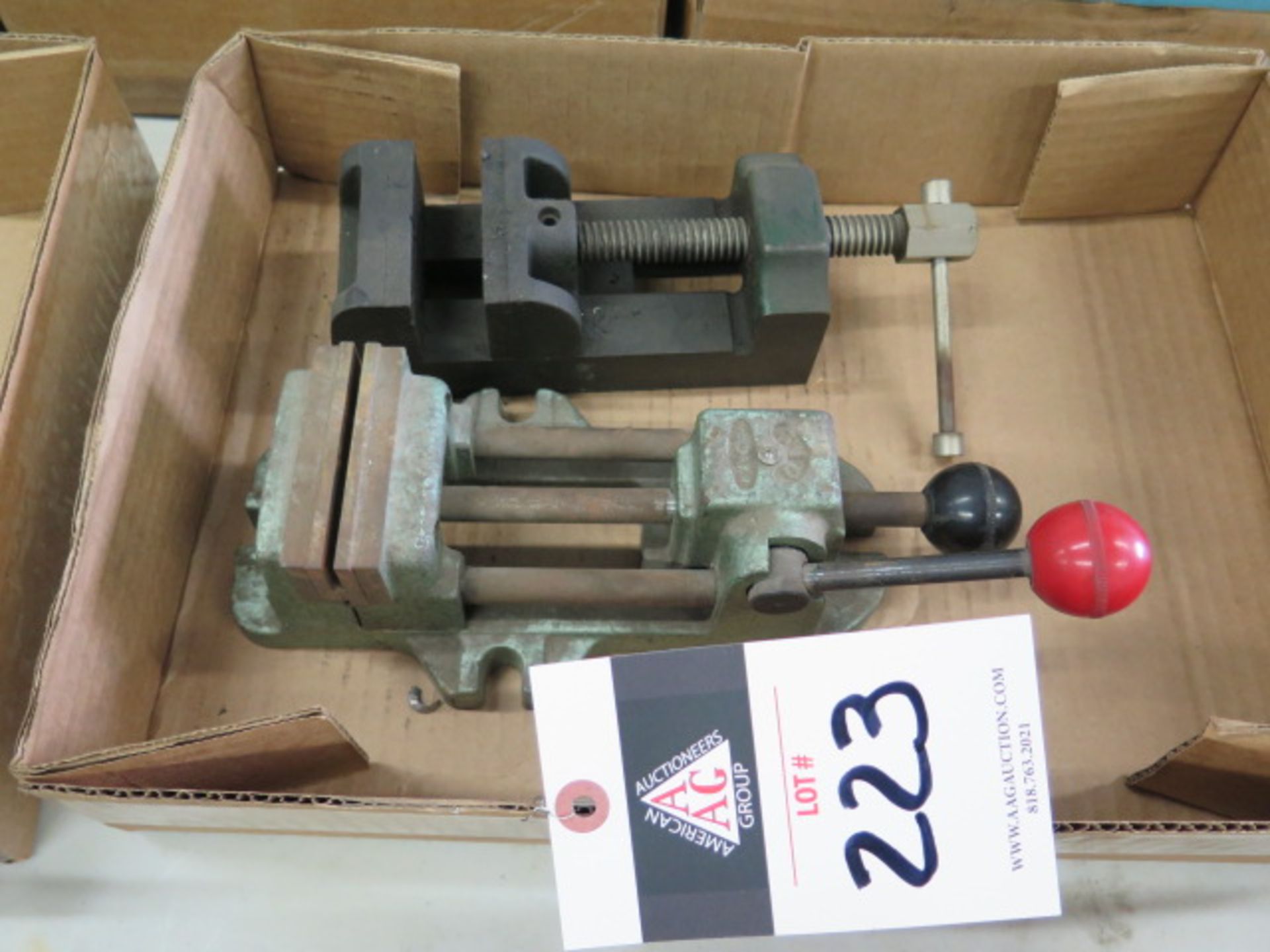 3" Speed Vise and 3" Vise (SOLD AS-IS - NO WARRANTY)