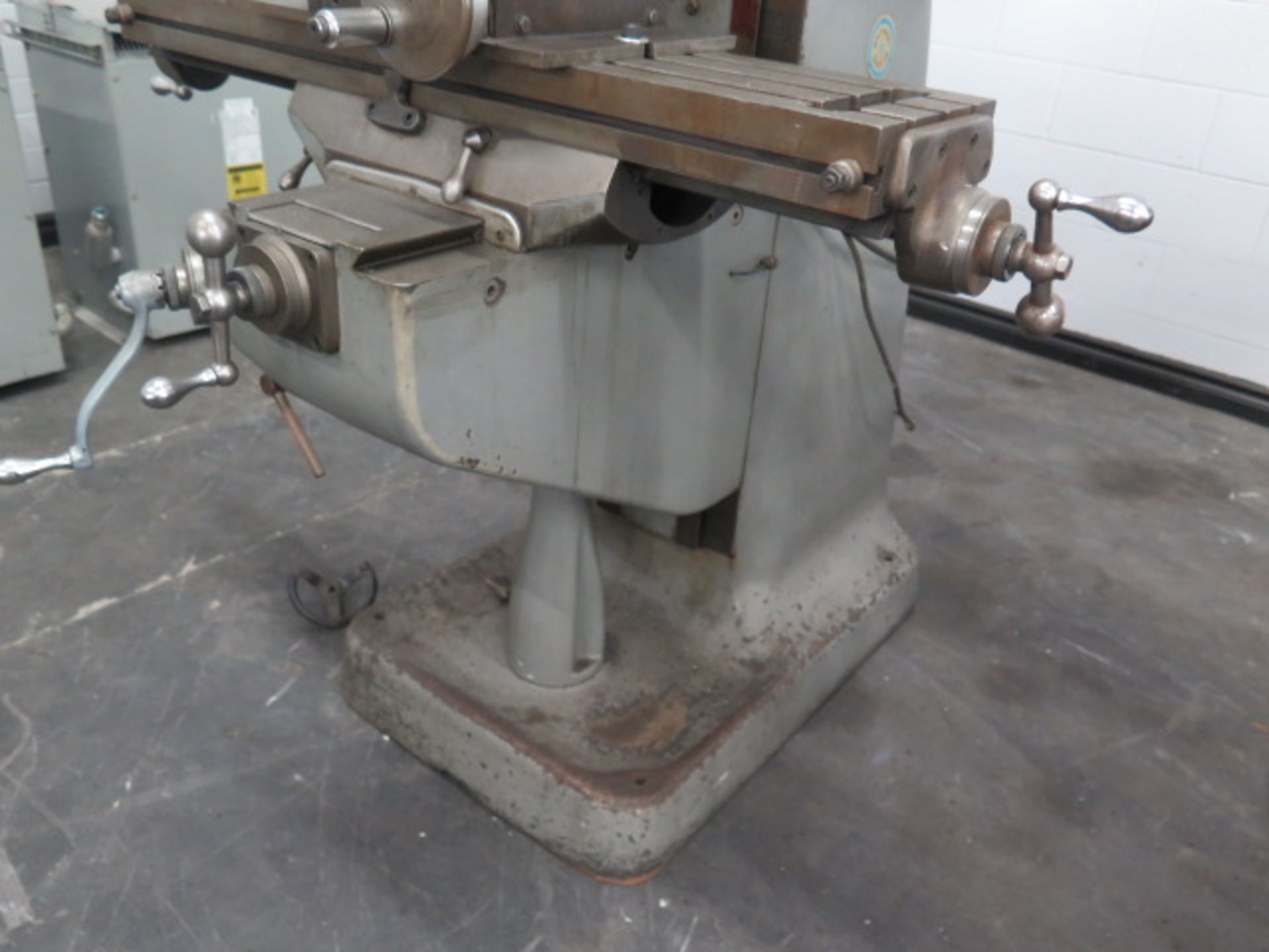 Bridgeport Series 1 - 2Hp Vertical Mill s/n 176483 w/ 60-4200 Dial RPM, 9" x 42" Table, SOLD AS IS - Image 5 of 17