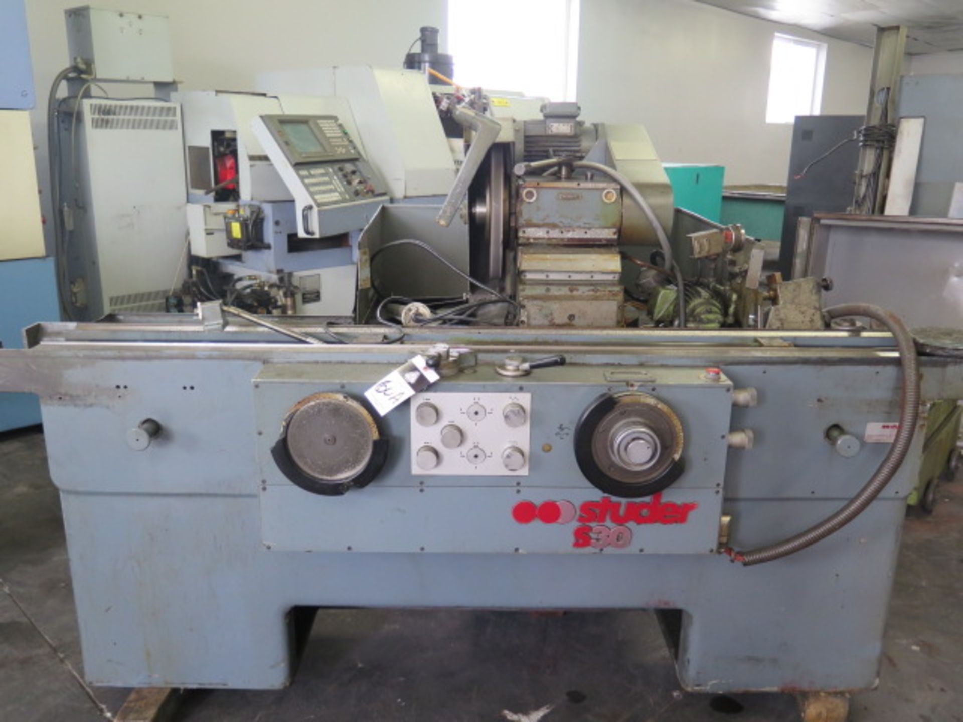 Studer S30 Type RHU 650 Automatic Cylindrical Grinder (NEEDS REPAIR) s/n 422.54 w/ Studer Controls,