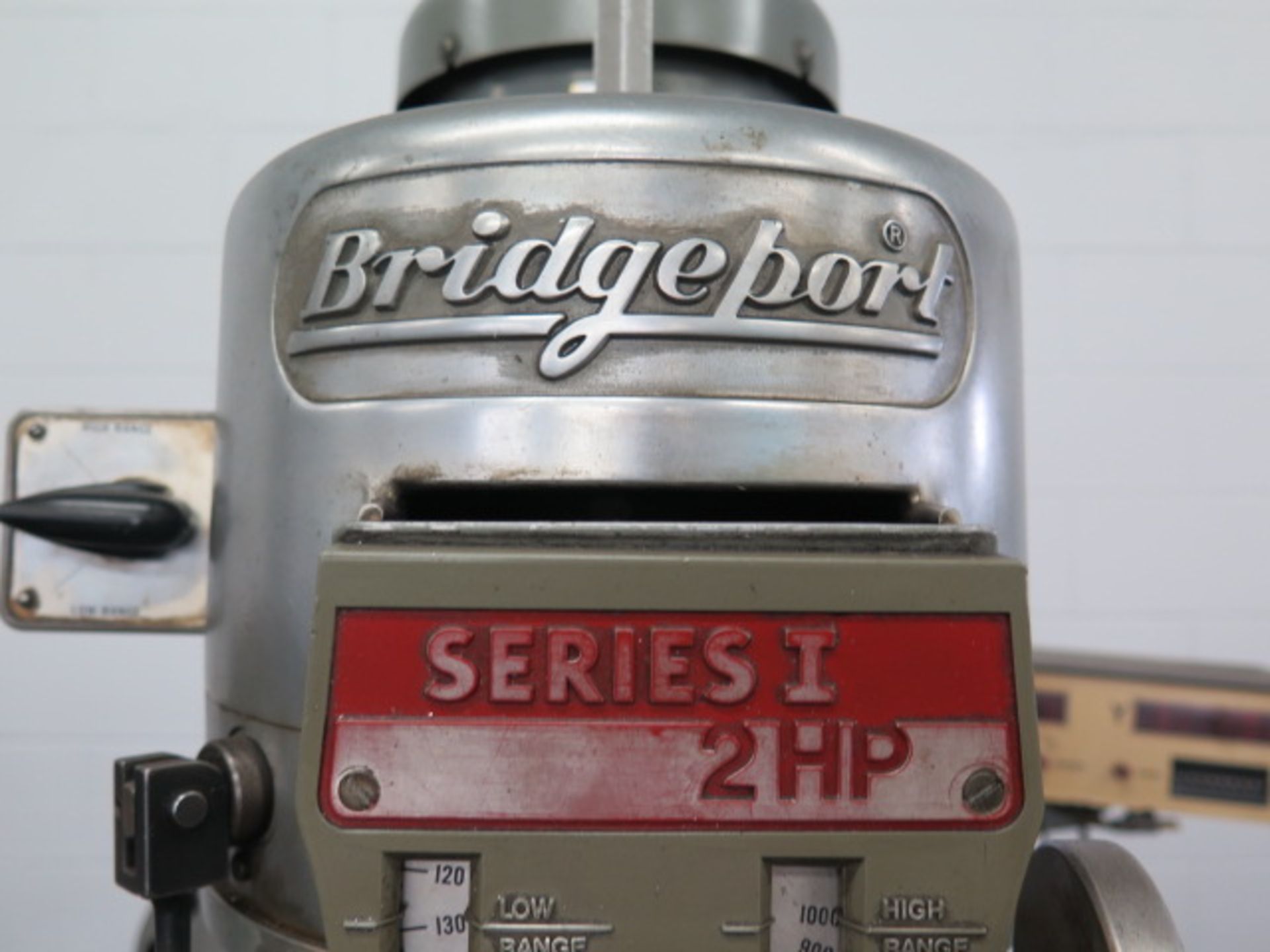 Bridgeport Series 1 - 2Hp Mill s/n 190147 w/ Heidenhain DRO, 60-4200 Dial Change RPM, SOLD AS IS - Image 8 of 8