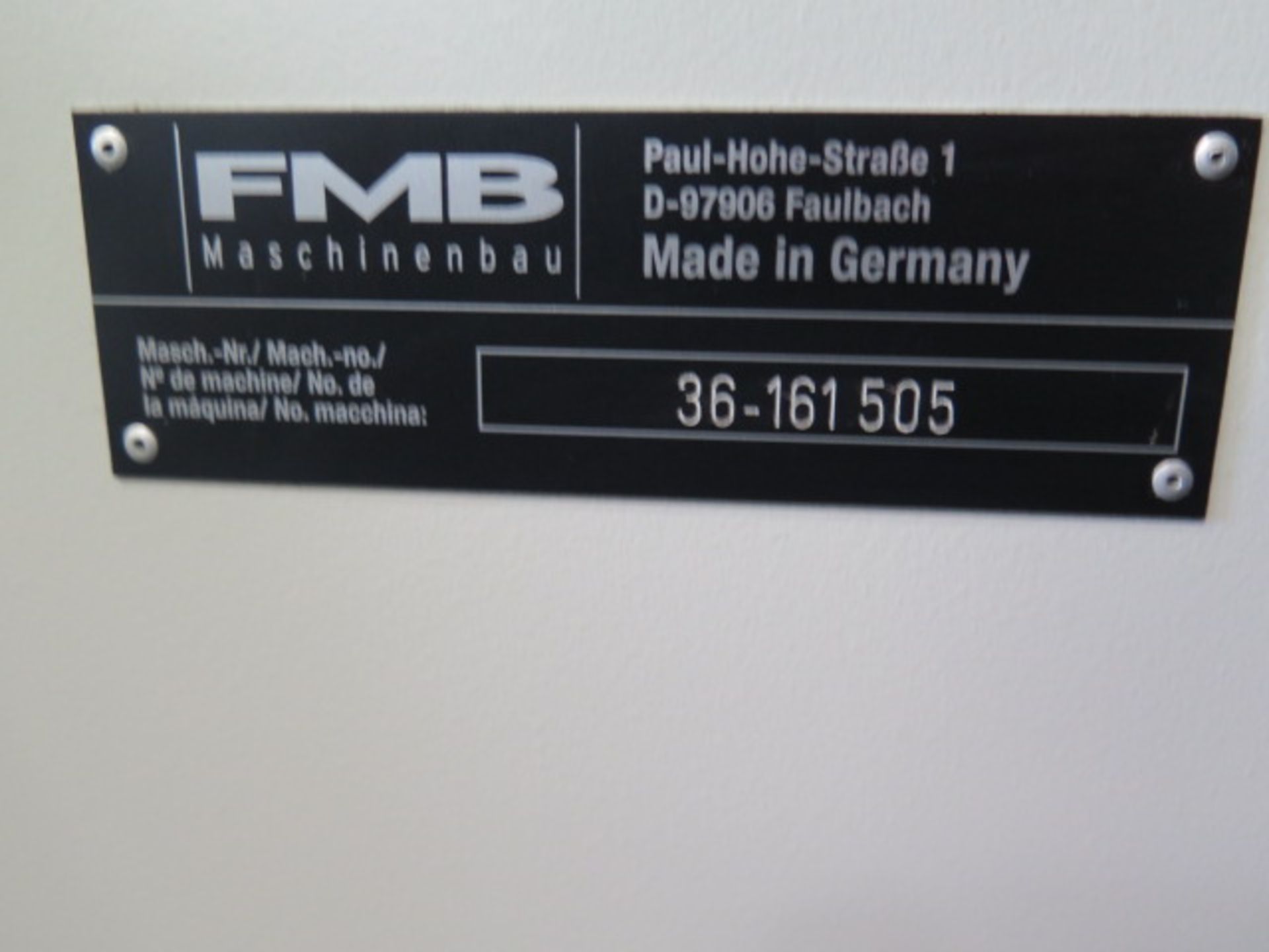 FMB / Edge Technologies "Minimag 18" Automatic Bar Loader / Feeder s/n 36-161505 SOLD AS IS - Image 9 of 9