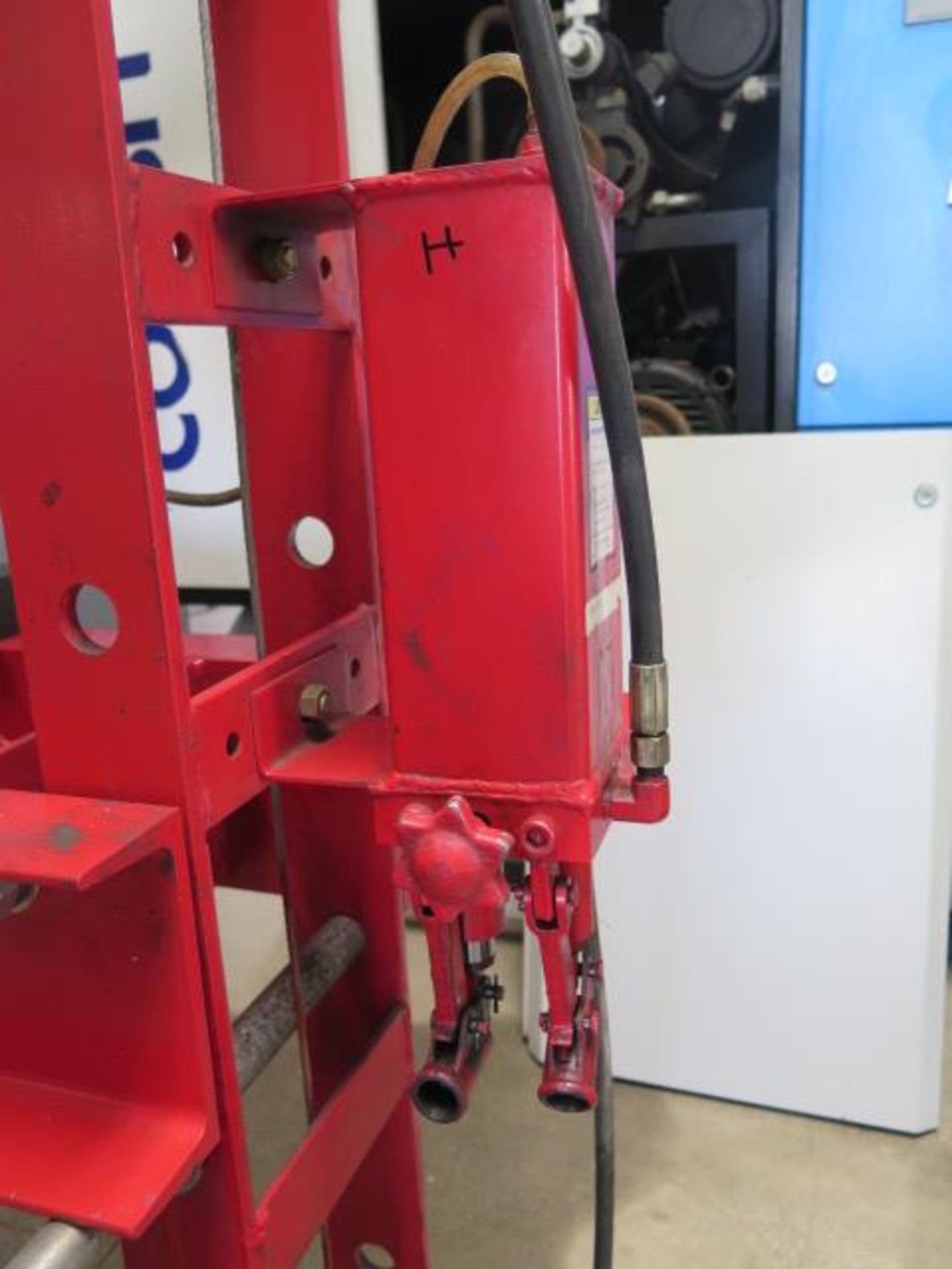 Central Hydraulics 50-Ton Hydraulic H-Frame Press (SOLD AS-IS - NO WARRANTY) - Image 5 of 9