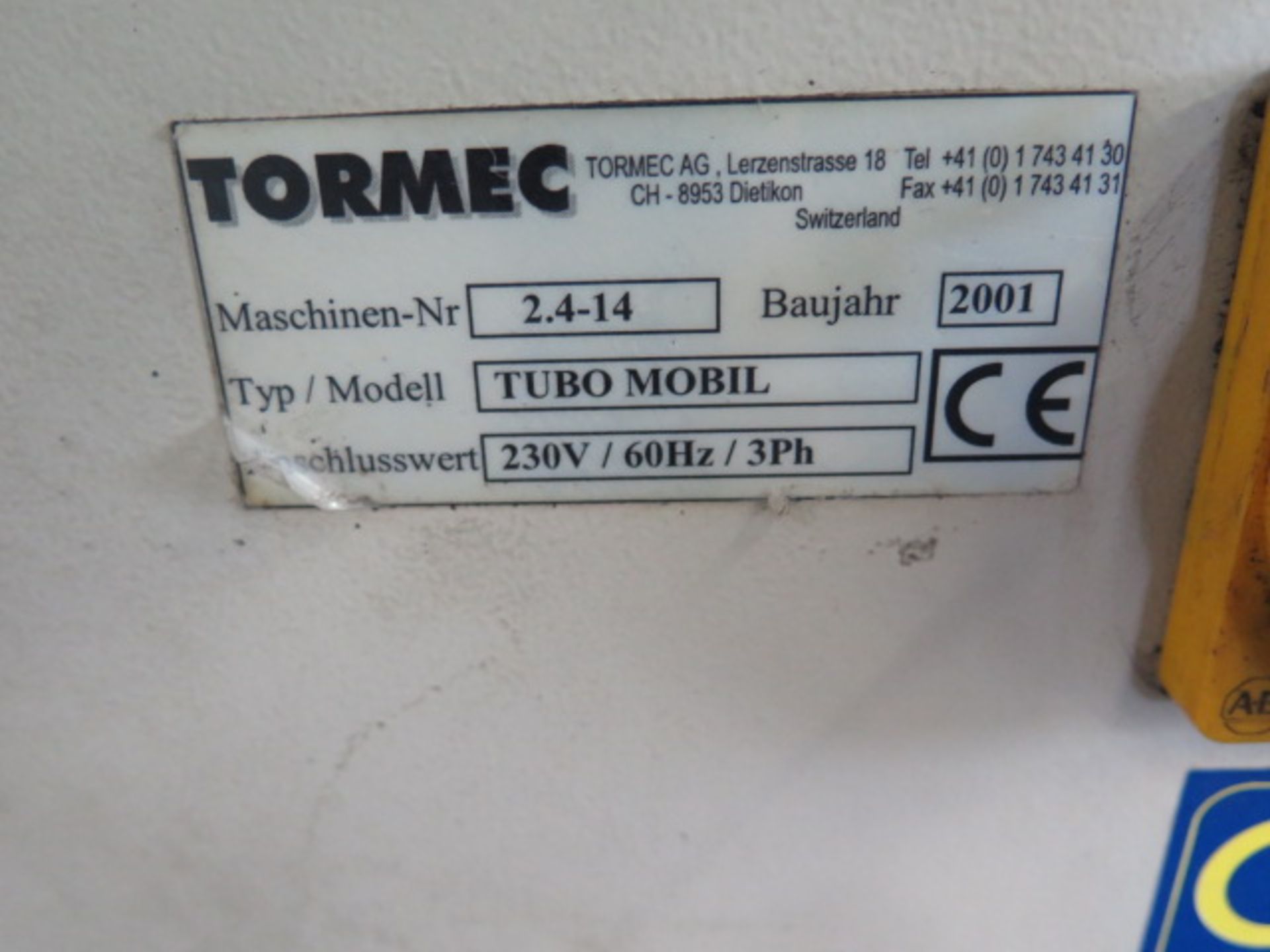 Tormec TUBO MOBIL 4”-54” Spiral Lockseam Duct Tube Forming Machine w/ 4” to 54” Duct Cap, SOLD AS IS - Image 23 of 23