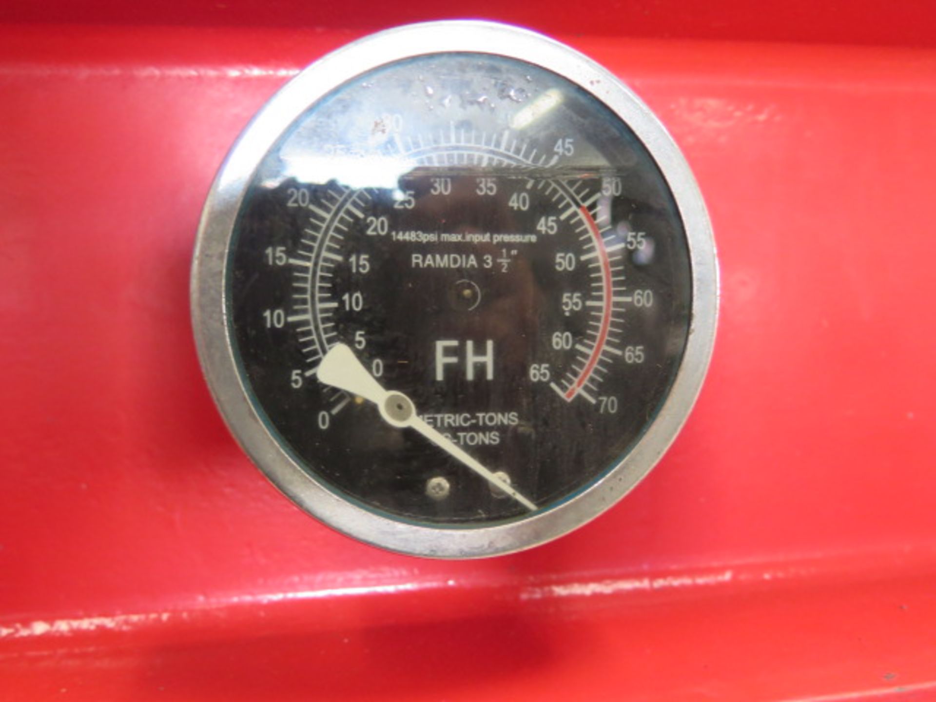 Central Hydraulics 50-Ton Hydraulic H-Frame Press (SOLD AS-IS - NO WARRANTY) - Bild 4 aus 9