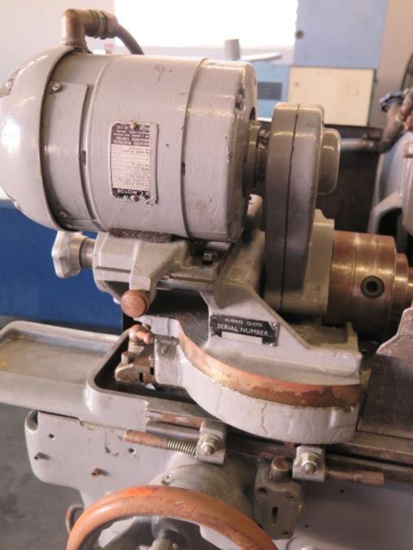 Myford Tool and Cutter Grinder w/ Motorized 5C Work Head, Coolant (SOLD AS-IS - NO WARRANTY) - Image 6 of 13