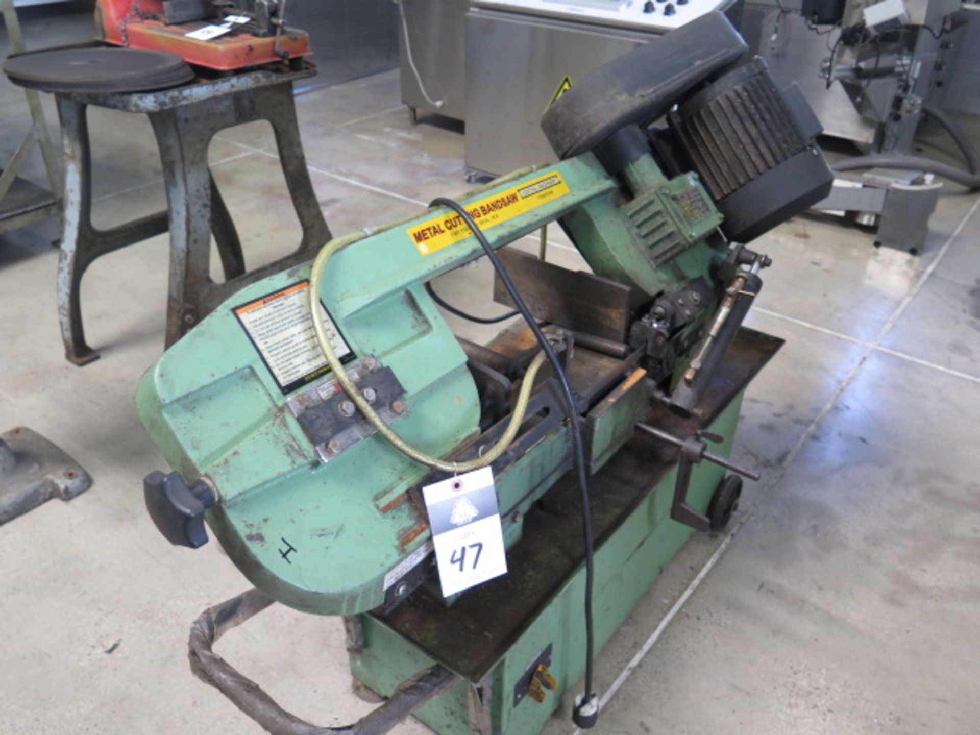Central Machinery 7” Horizontal Band Saw w/ Manual Clamping, Work Stop, Coolant (SOLD AS-IS - NO - Image 2 of 11