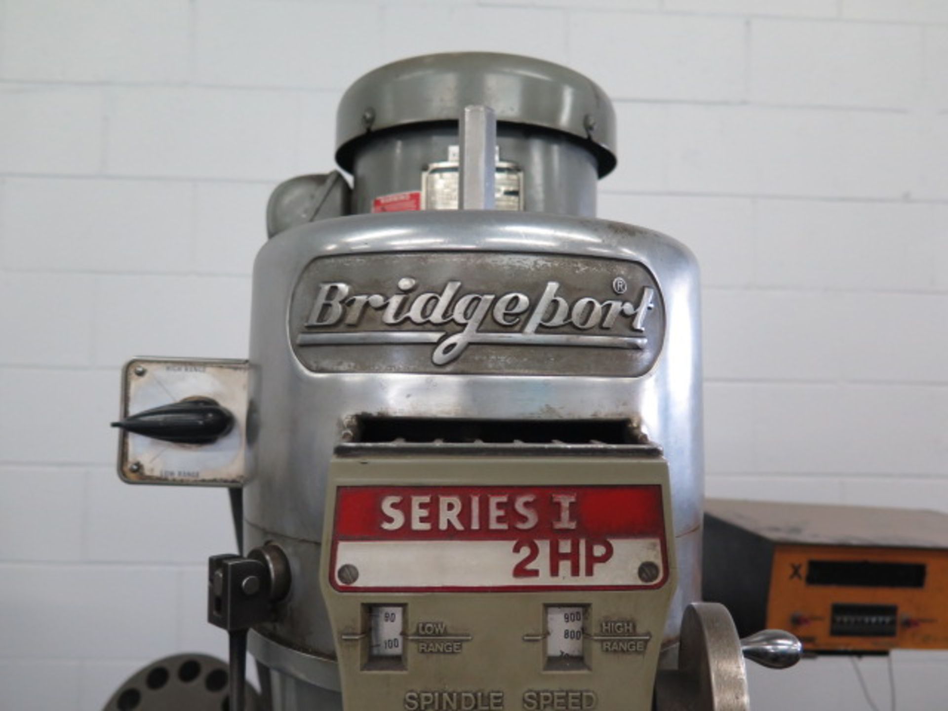 Bridgeport Series 1 - 2Hp Mill s/n 195386 w/ Heidenhain DRO, 60-4200 Dial Change RPM, SOLD AS IS - Image 9 of 9