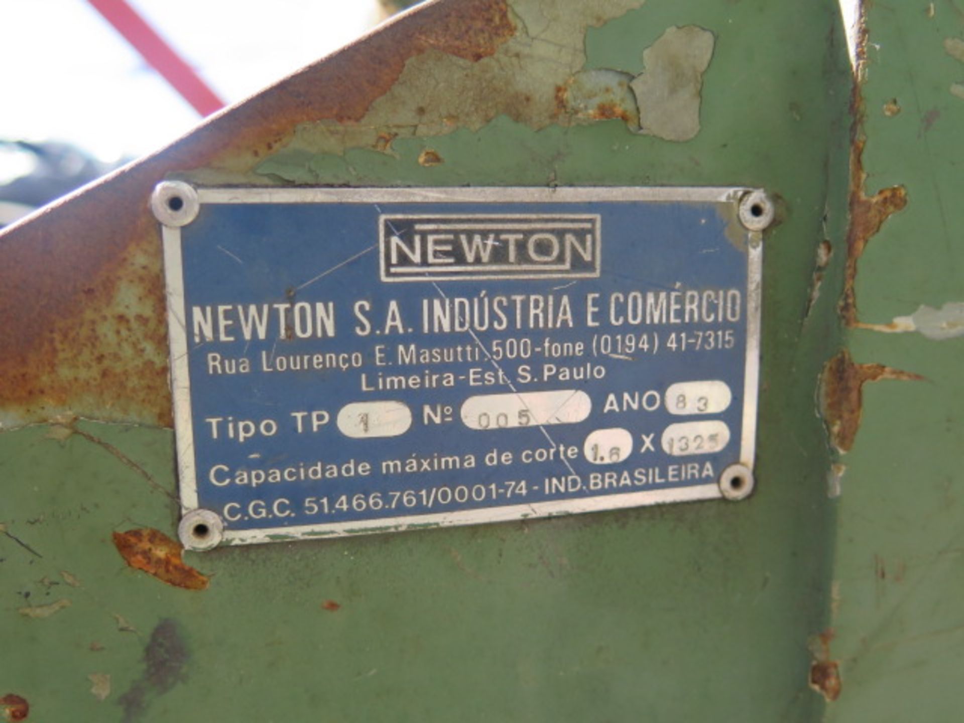 Newton 52” Kick Shear (SOLD AS-IS - NO WARRANTY) - Image 5 of 5