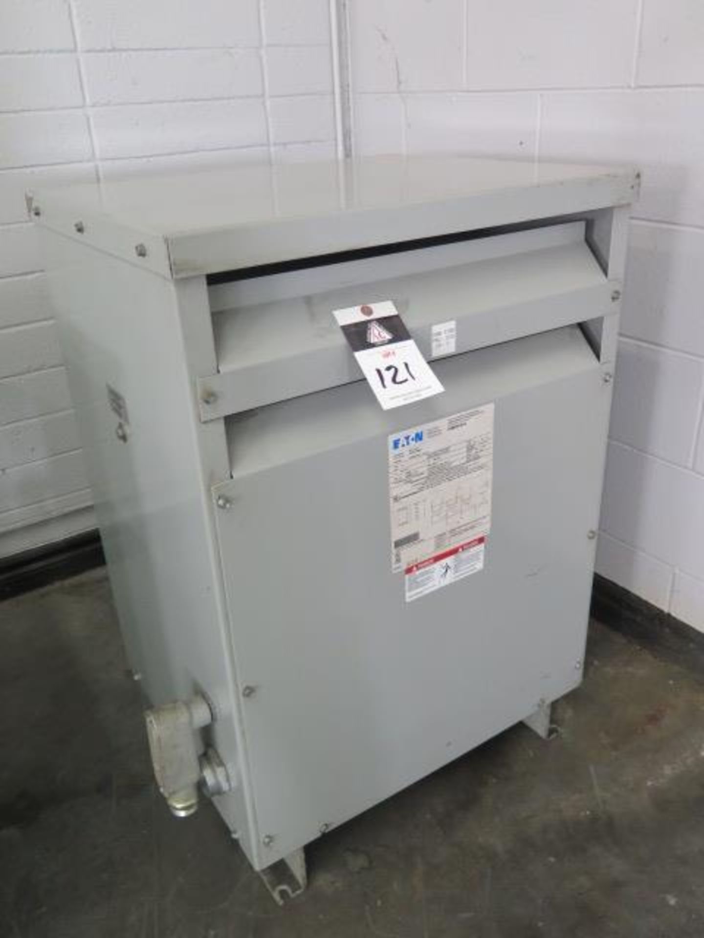 Eaton 45kVA Transformer 480-208Y/120 (SOLD AS-IS - NO WARRANTY) - Image 2 of 3