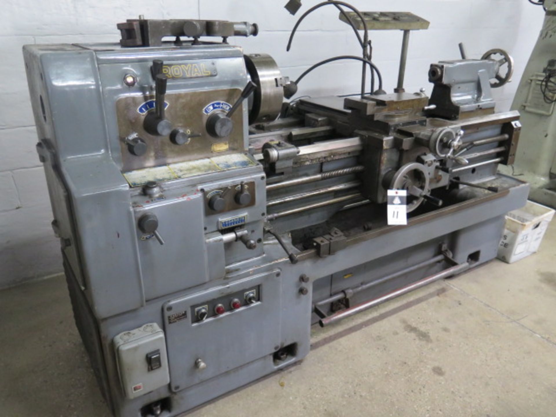 Royal 17” x 42” Geared Head Gap Bed Lathe s/n 79C928 w/ 32-1800 RPM, Taper Attachment, SOLD AS IS - Image 2 of 25