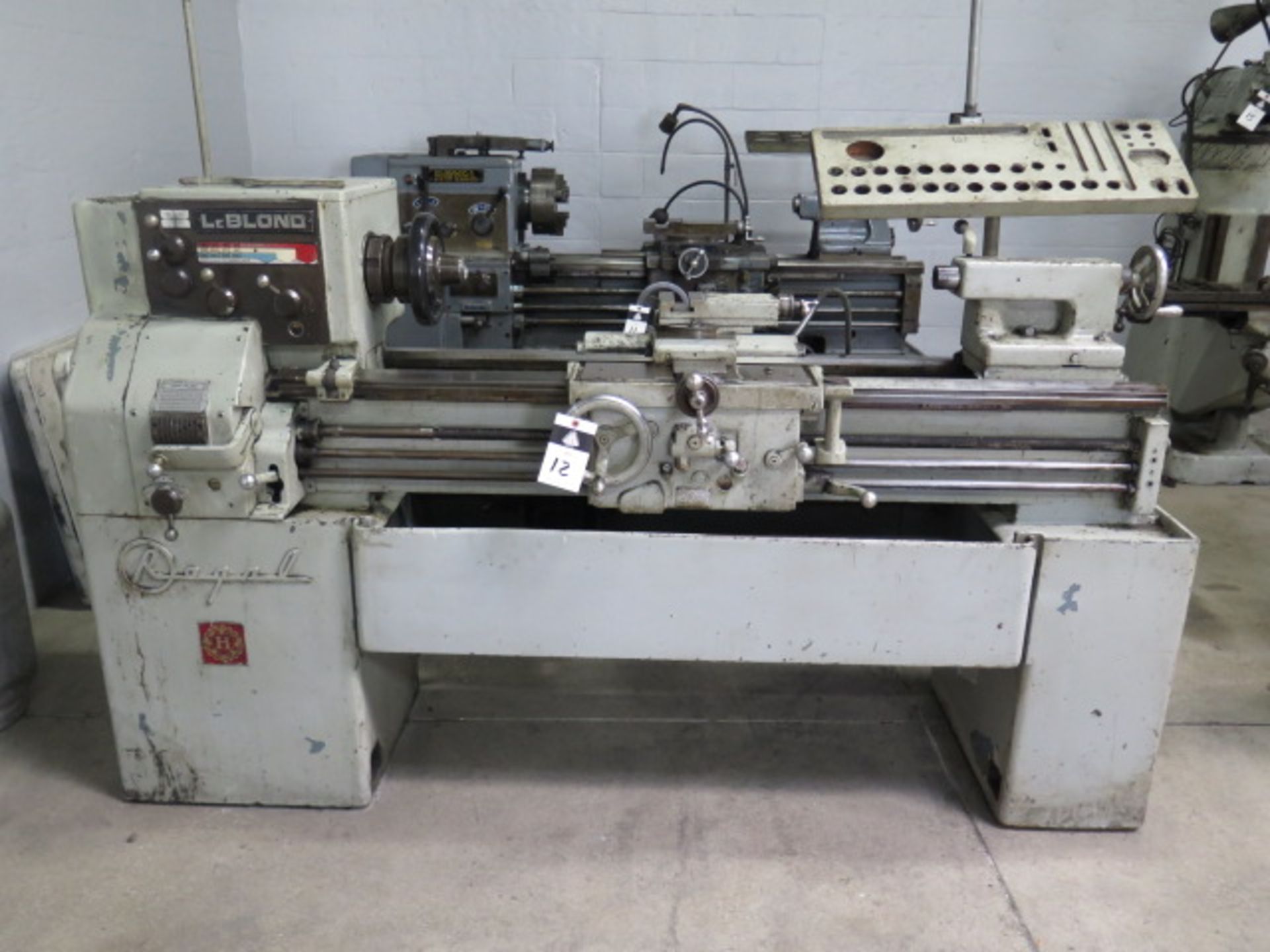 LeBlond Regal 15” x 40” Geared Head Lathe s/n 3C576 w/ 30-1200 RPM, Inch Threading, SOLD AS IS