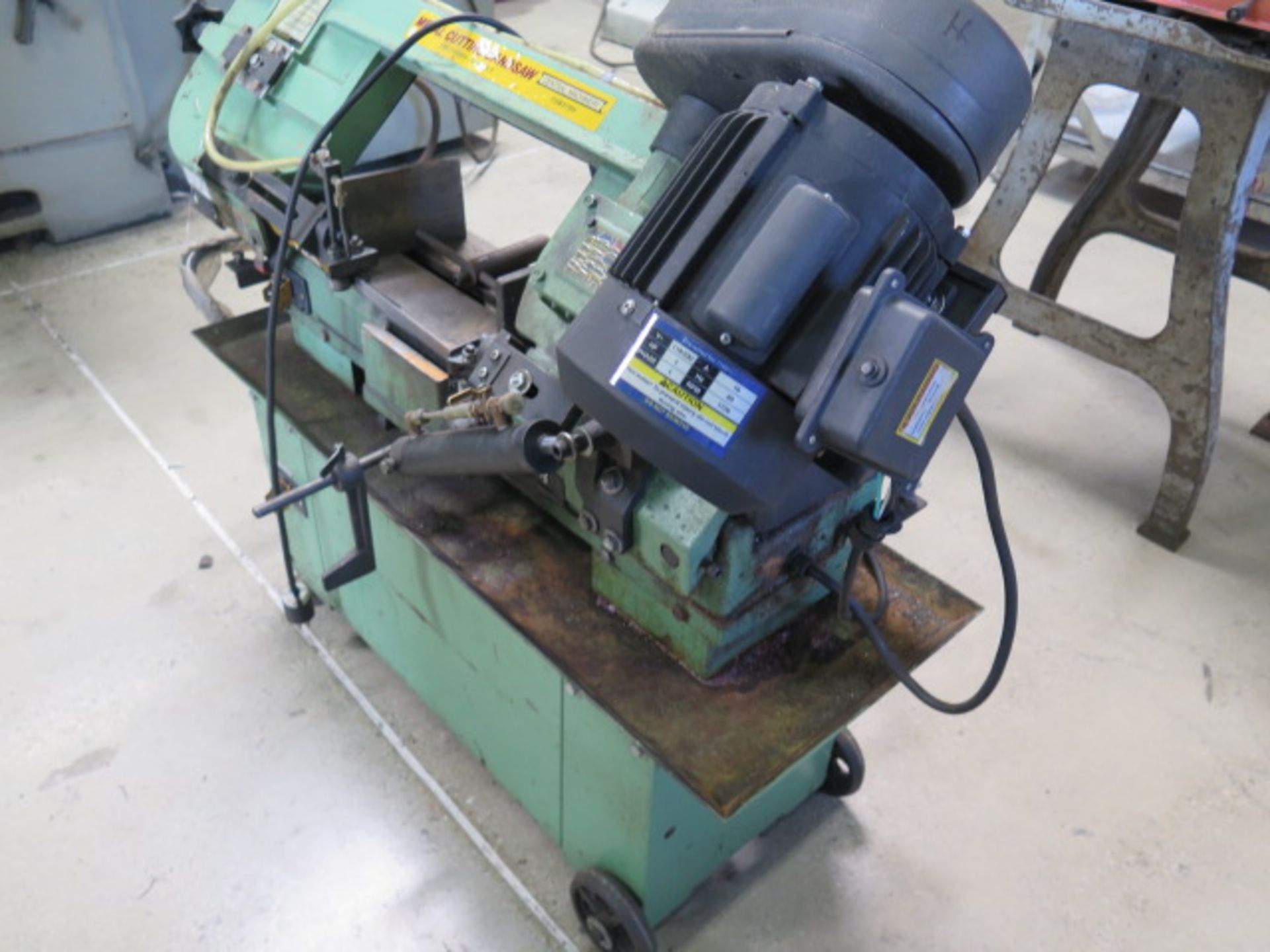 Central Machinery 7” Horizontal Band Saw w/ Manual Clamping, Work Stop, Coolant (SOLD AS-IS - NO - Image 3 of 11