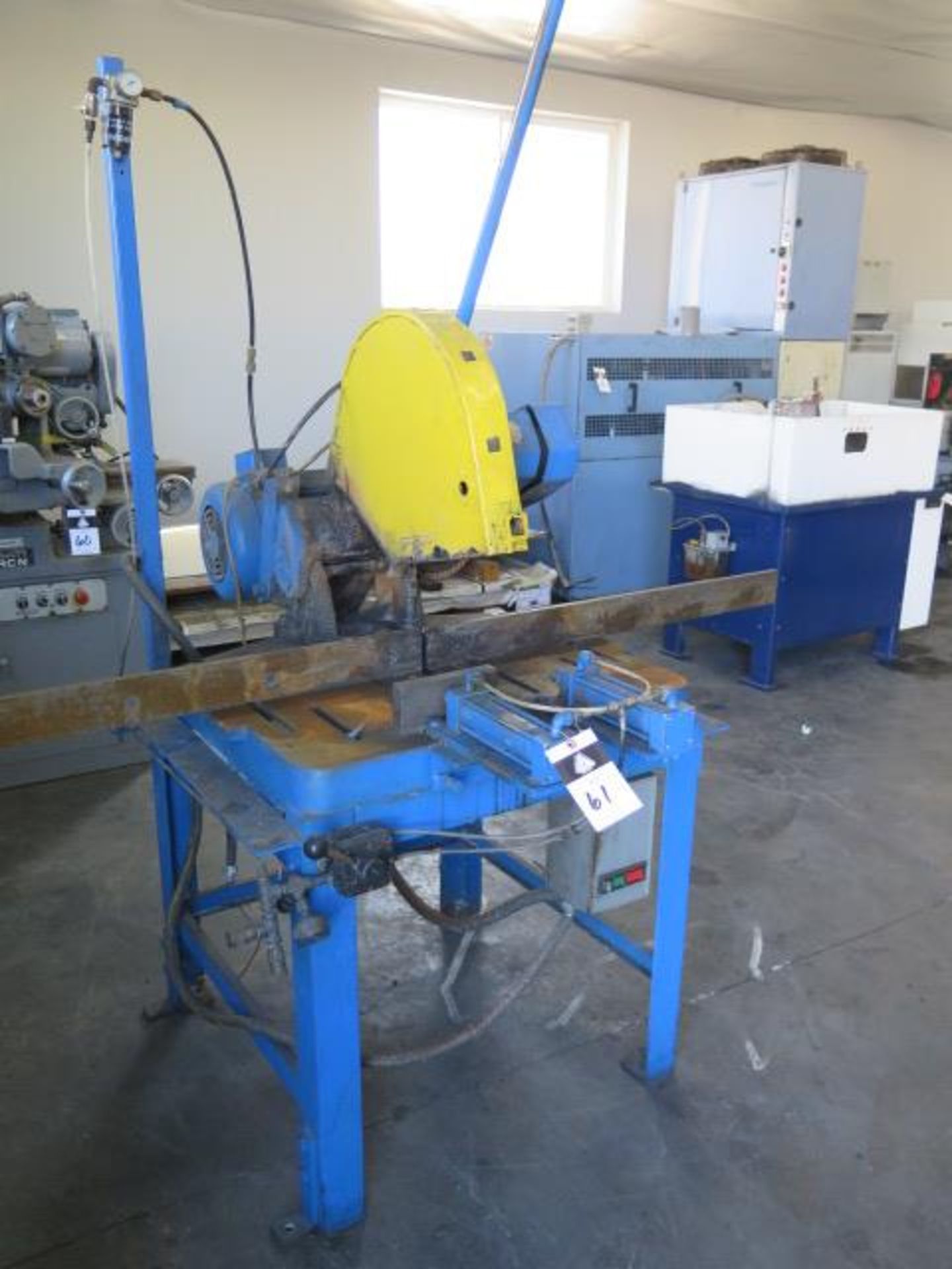 CTD 7.5Hp Cutoff Saw w/ Pneumatic Clamping (SOLD AS-IS - NO WARRANTY) - Image 2 of 8