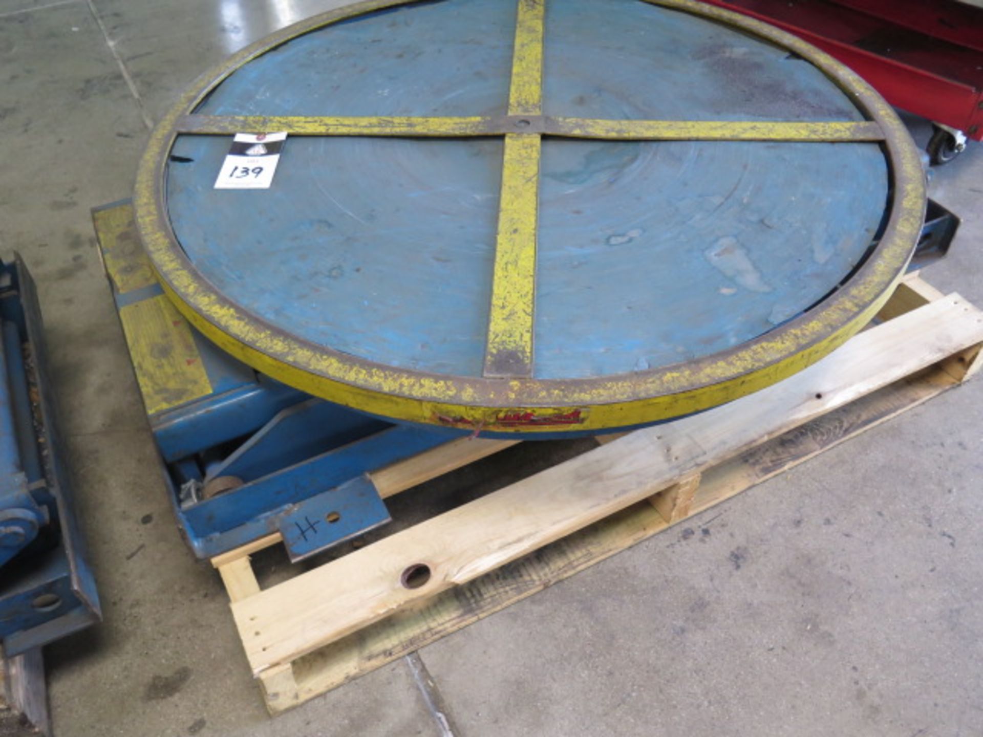 40” Dia Scissor Lift Rotary Table (SOLD AS-IS - NO WARRANTY)