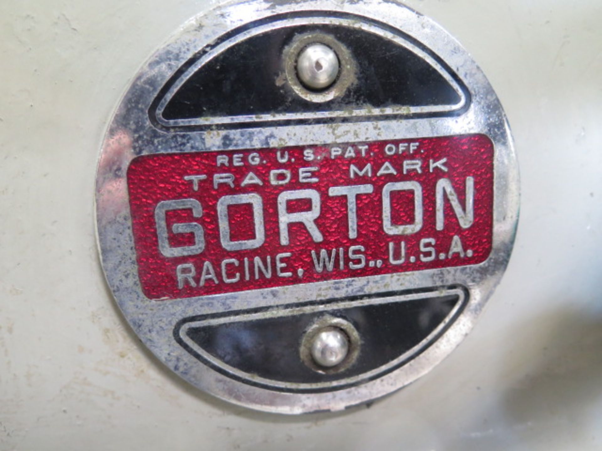 Gorton mdl. 375-2 Tool and Cutter Grinder w/ Diamond Wheel (SOLD AS-IS - NO WARRANTY) - Image 4 of 8