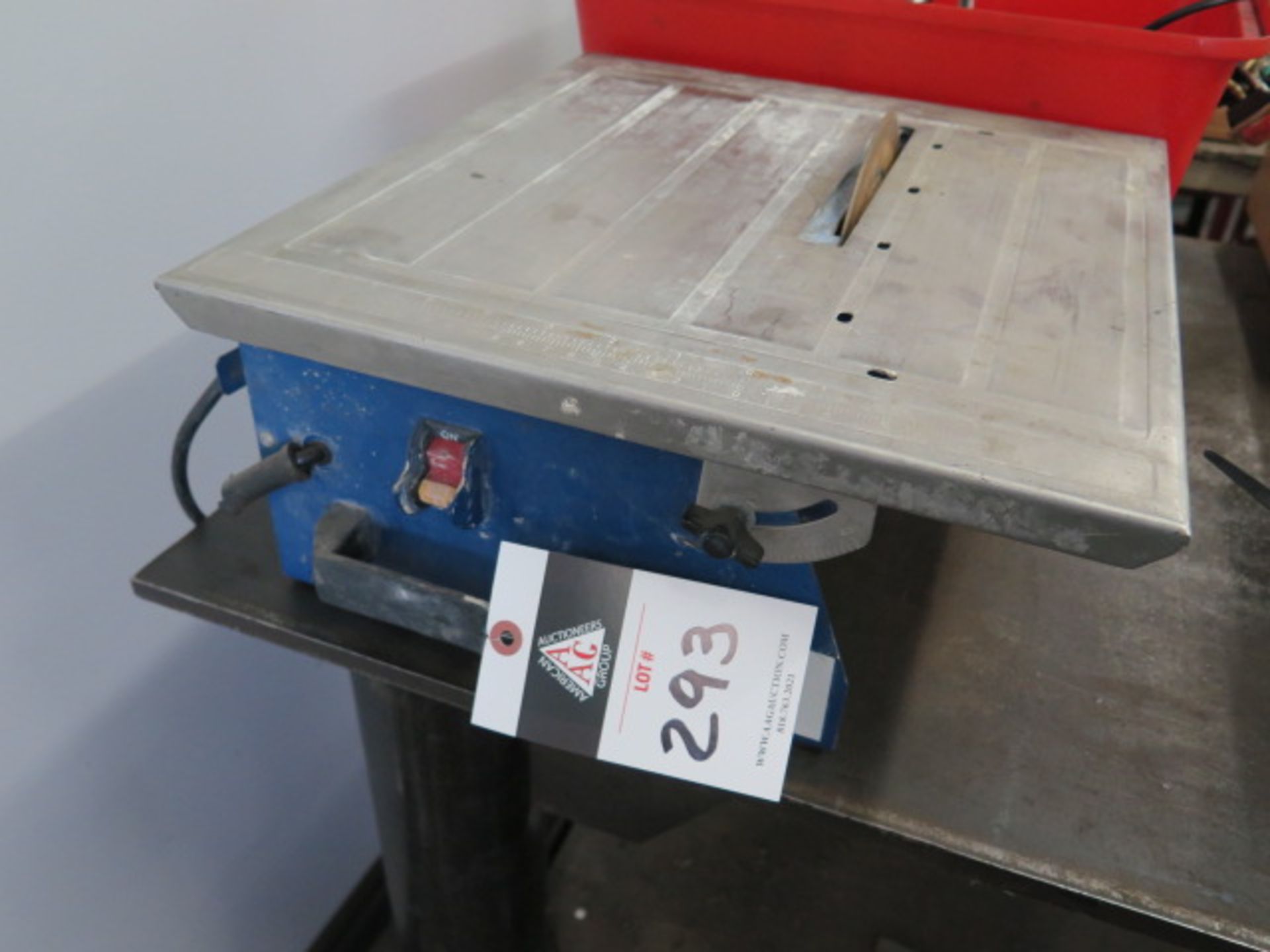 Table Model Tile Saw (SOLD AS-IS - NO WARRANTY)