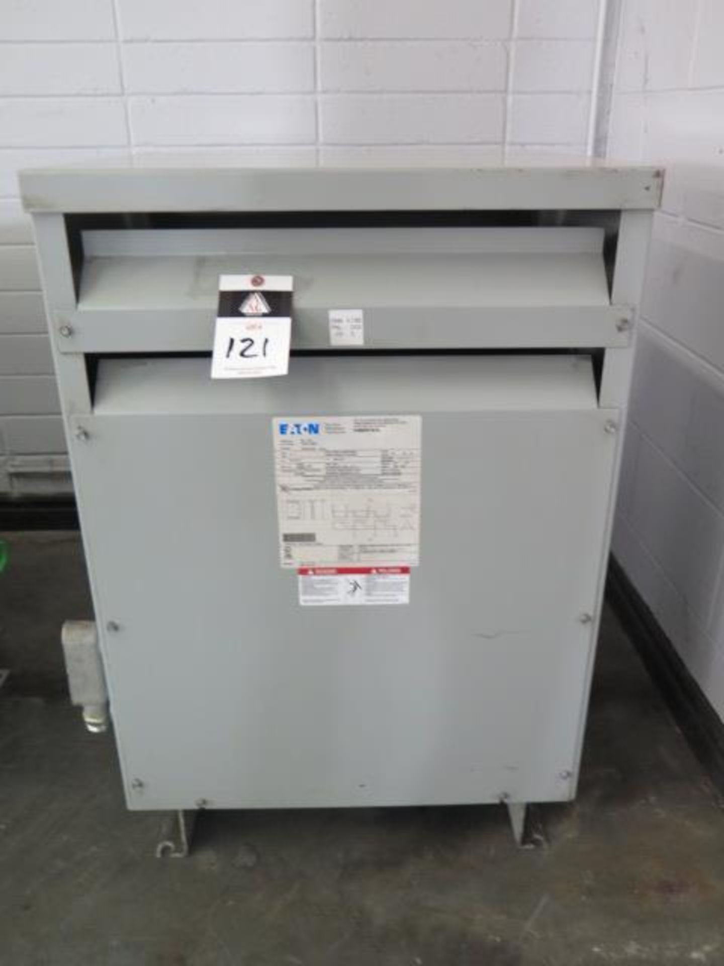 Eaton 45kVA Transformer 480-208Y/120 (SOLD AS-IS - NO WARRANTY)