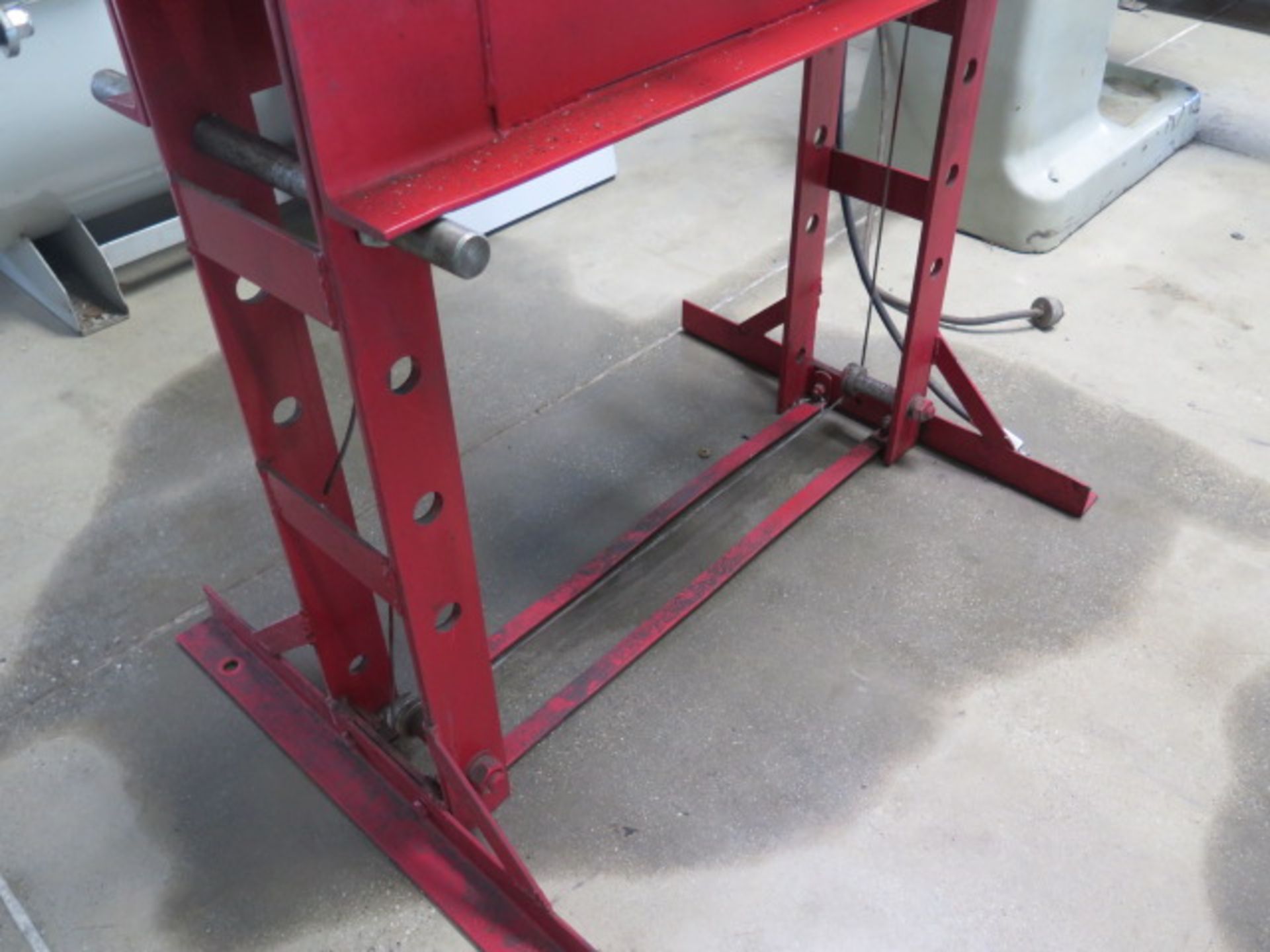 Central Hydraulics 50-Ton Hydraulic H-Frame Press (SOLD AS-IS - NO WARRANTY) - Image 9 of 9