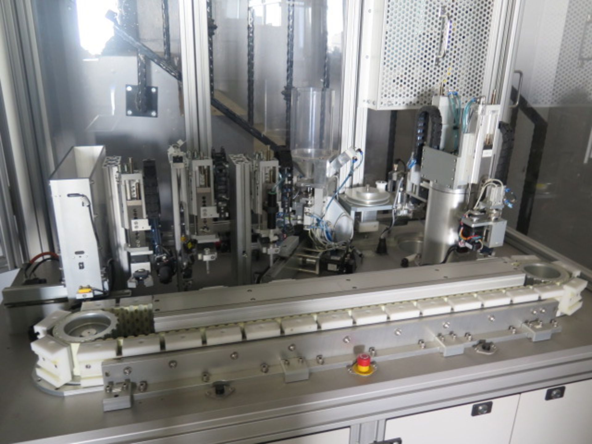 Automated Vitamin D Machine Line w/ PLC Controls, Tube and Cap Feeders, Enclosure SOLD AS-IS - Image 4 of 20