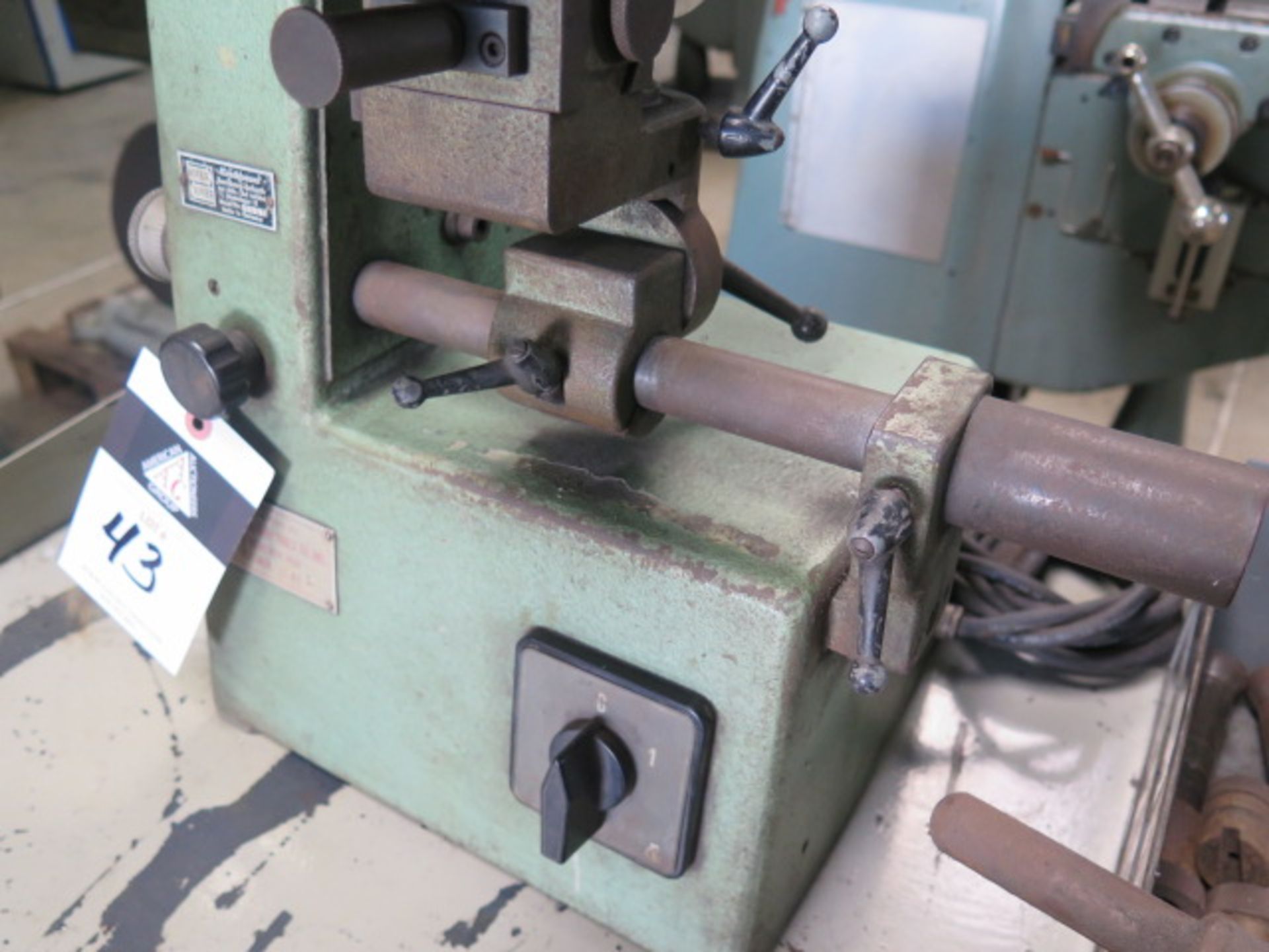 Kirba Precision Tool Grinder w/ Cabinet Base and Misc (SOLD AS-IS - NO WARRANTY) - Image 6 of 12