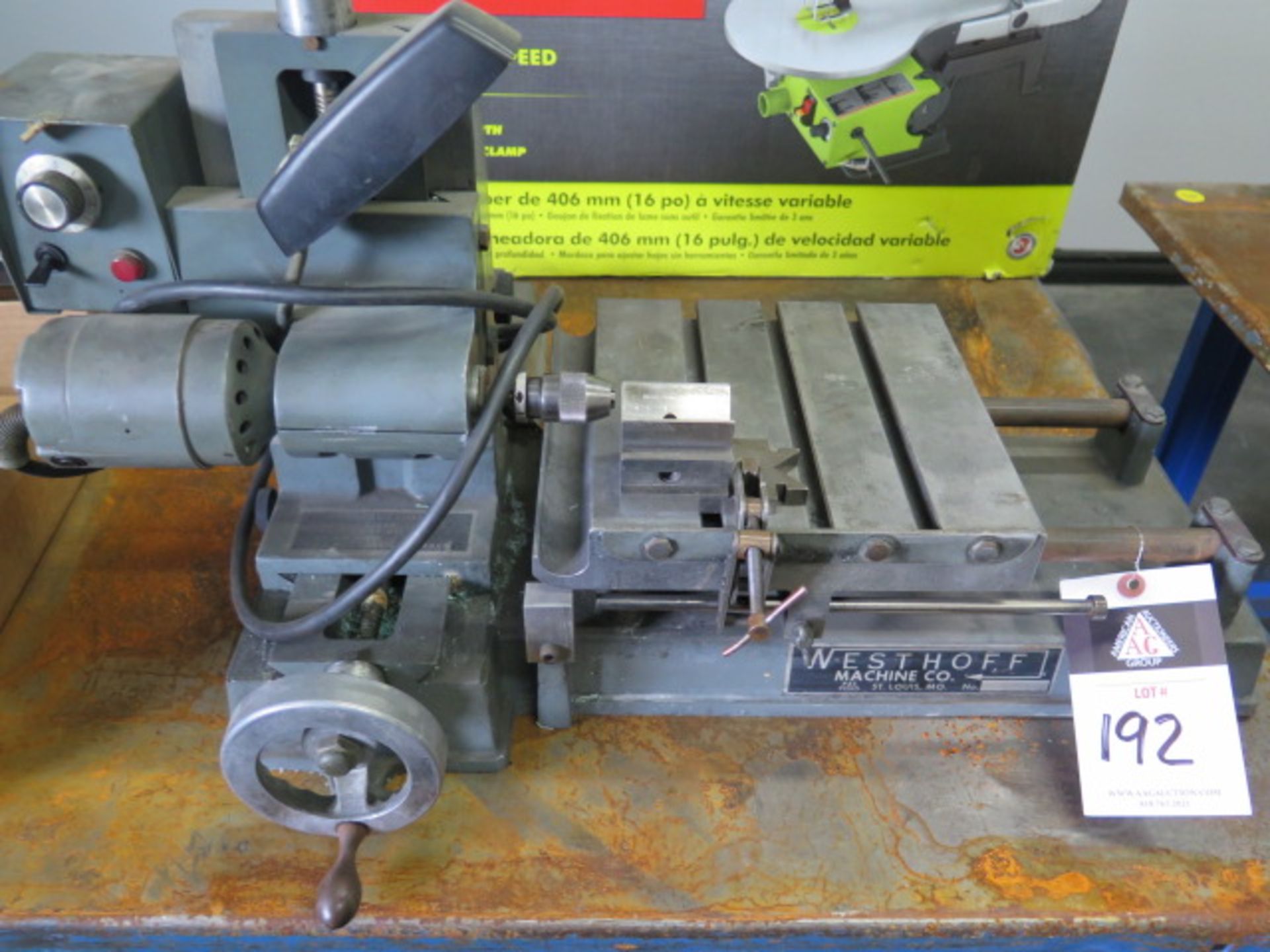 Westhoff Horizontal Drill (SOLD AS-IS - NO WARRANTY)