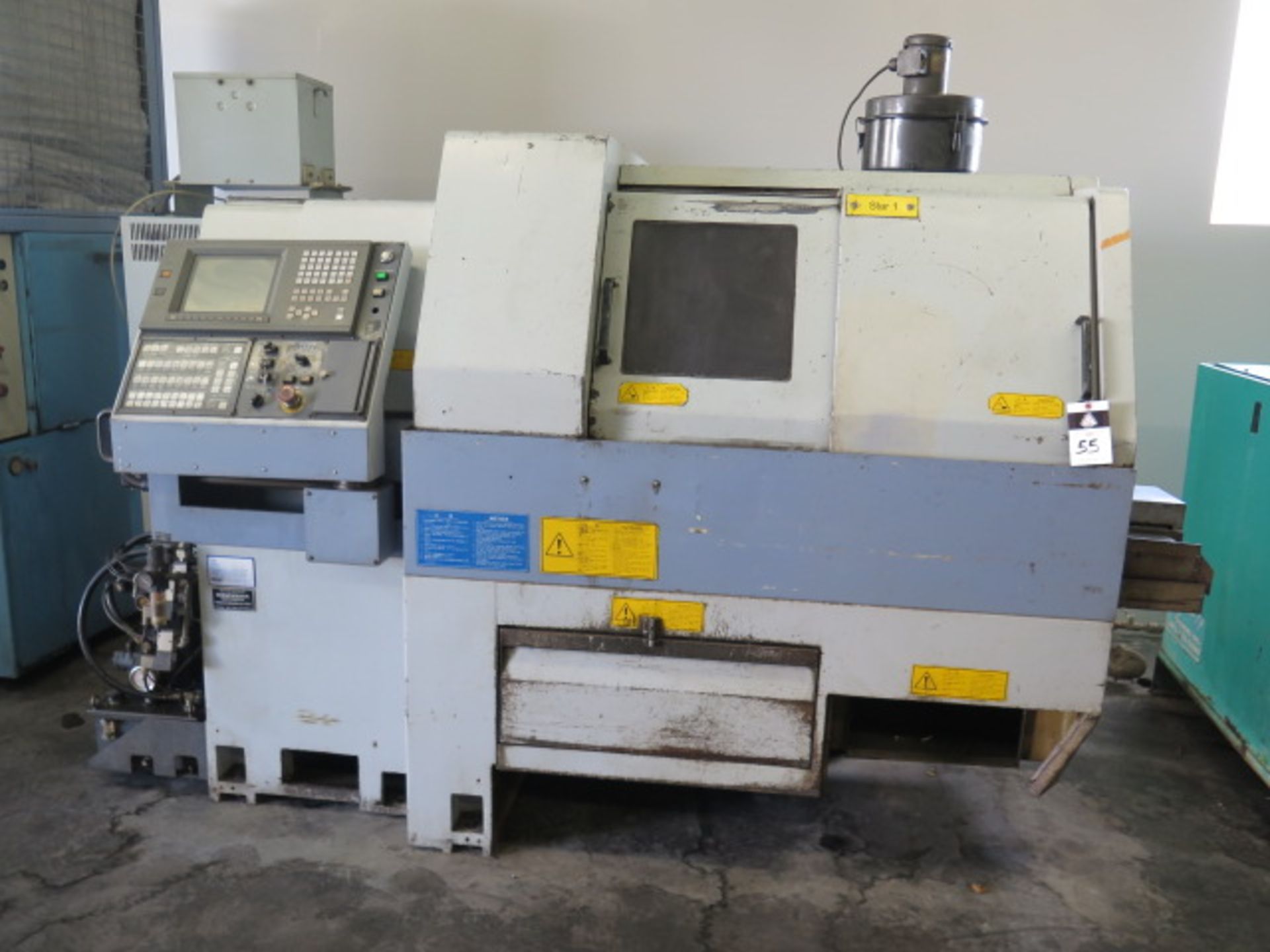 Star SV-20 CNC Swiss Type Automatic Lathe s/n 000823 w/ Fanuc Controls, Sub-Spindle, SOLD AS IS