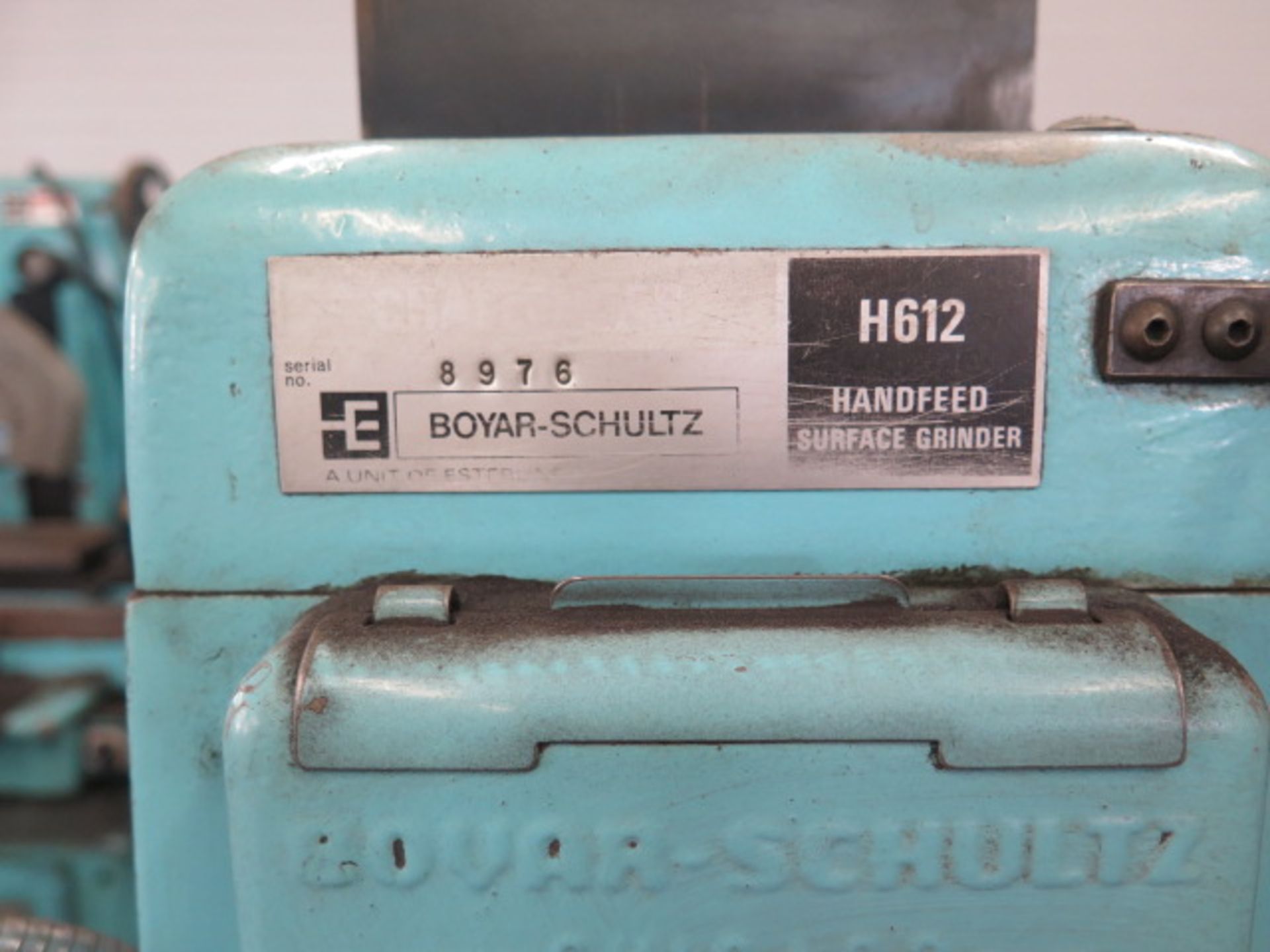 Boyar Schultz H612 6" x 12" Surface Grinder s/n 8976 w/ Walker Fine-Line SOLD AS IS - Image 8 of 8