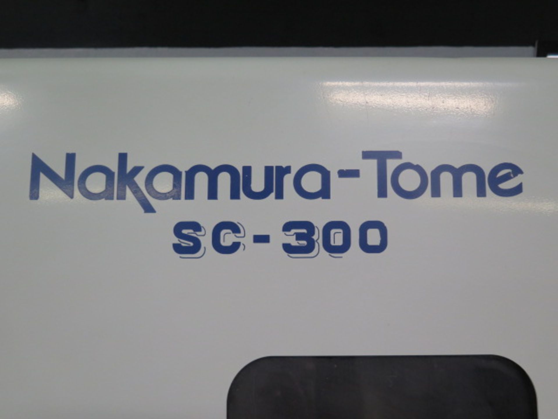 Nakamura-Tome SC-300 CNC Turning Center s/n S303902 w/ Fanuc Series 21-T Controls, SOLD AS IS - Image 4 of 20