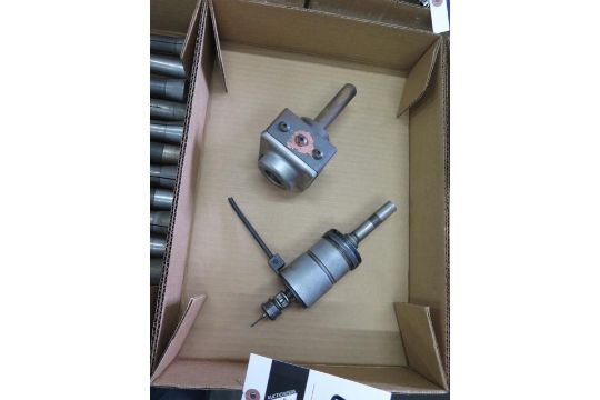 Group of lots: 237, 238 } Criterion Boring Head and STM Tapping Head (SOLD  AS-IS - NO WARRANTY
