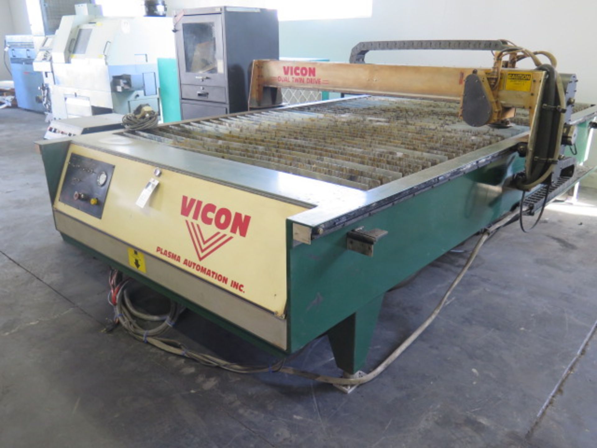 Vicon Plasma Automation 5’ x 10’ CNC Plasma Table w/ Corsair AX850 Controls, SOLD AS IS - Image 2 of 17