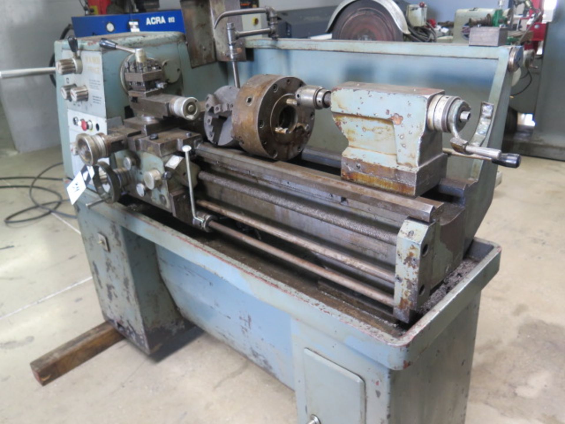 Ramco "Prince" 11" x 30" Geared Head Lathe s/n 4064 w/ 105-2000 RPM, Inch/mm Threading, Tailstock, - Image 3 of 17
