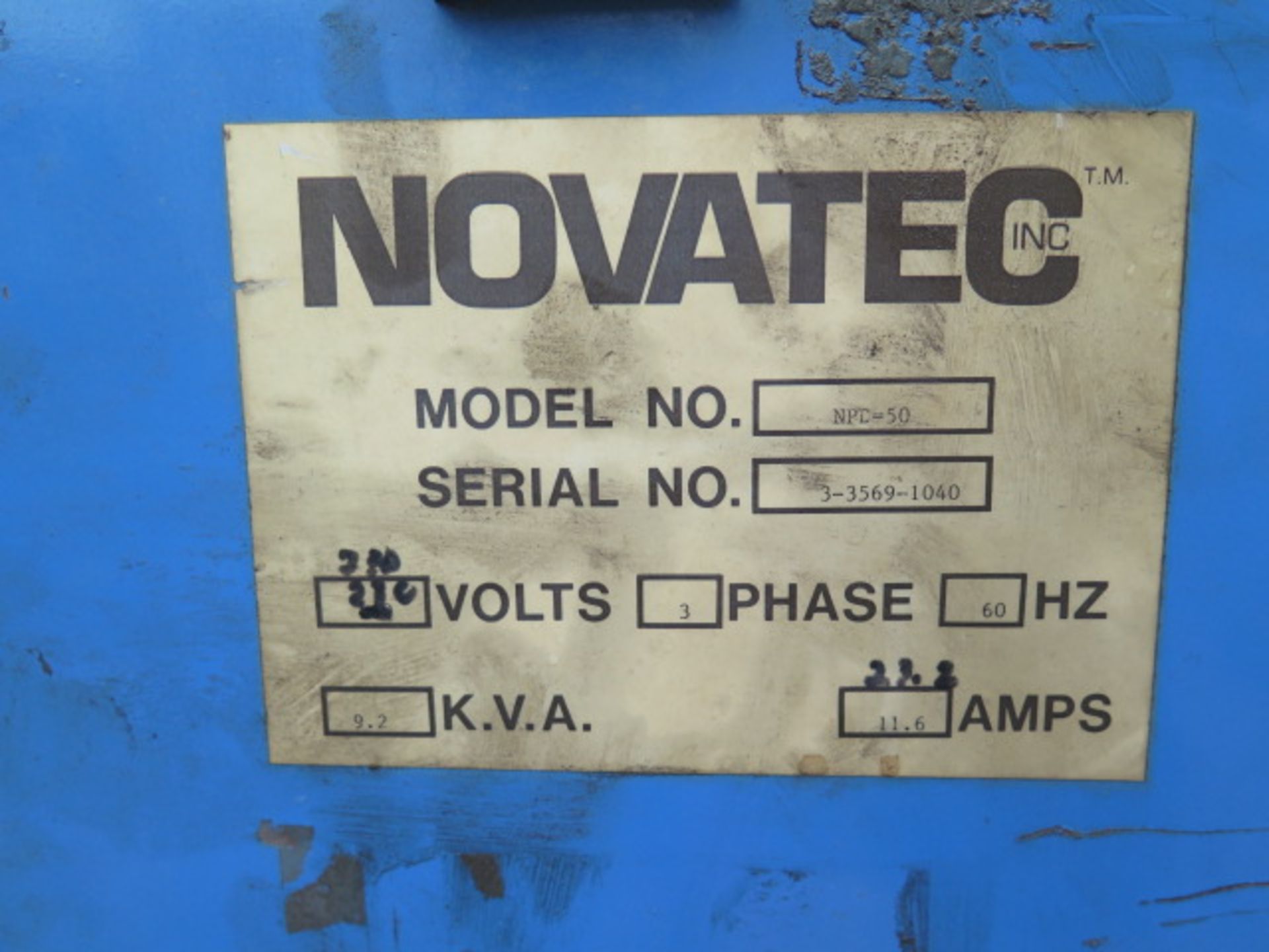 Novatec mdl. NPL-50 Dehumidifying Dryer (SOLD AS-IS - NO WARRANTY) - Image 5 of 5