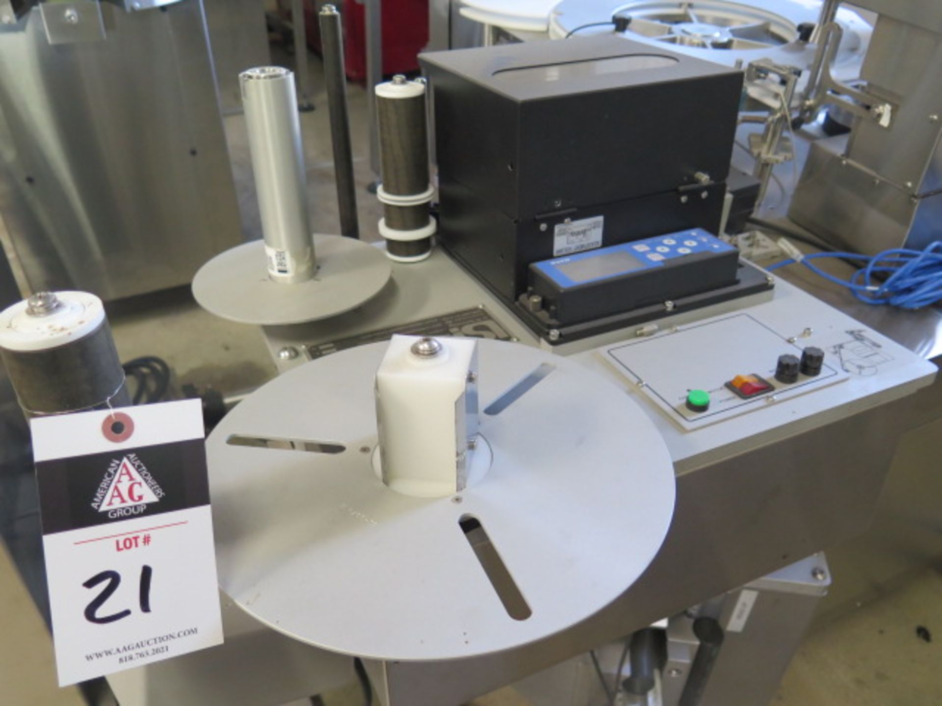 2015 COZOLLI RFC-140 Liquid Filling Line, Rated 12-120ML, Labeling Station to Monobloc, SOLD AS IS - Image 21 of 38