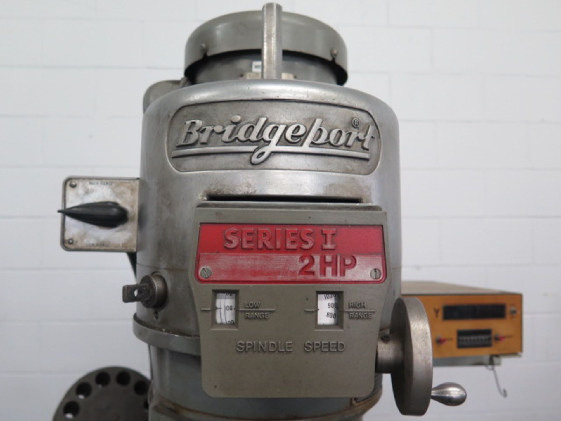 Bridgeport Series 1 - 2Hp Vertical Mill s/n 226157 w/ Heidenhain DRO, Mitut "Z" Scale, SOLD AS IS - Image 8 of 8