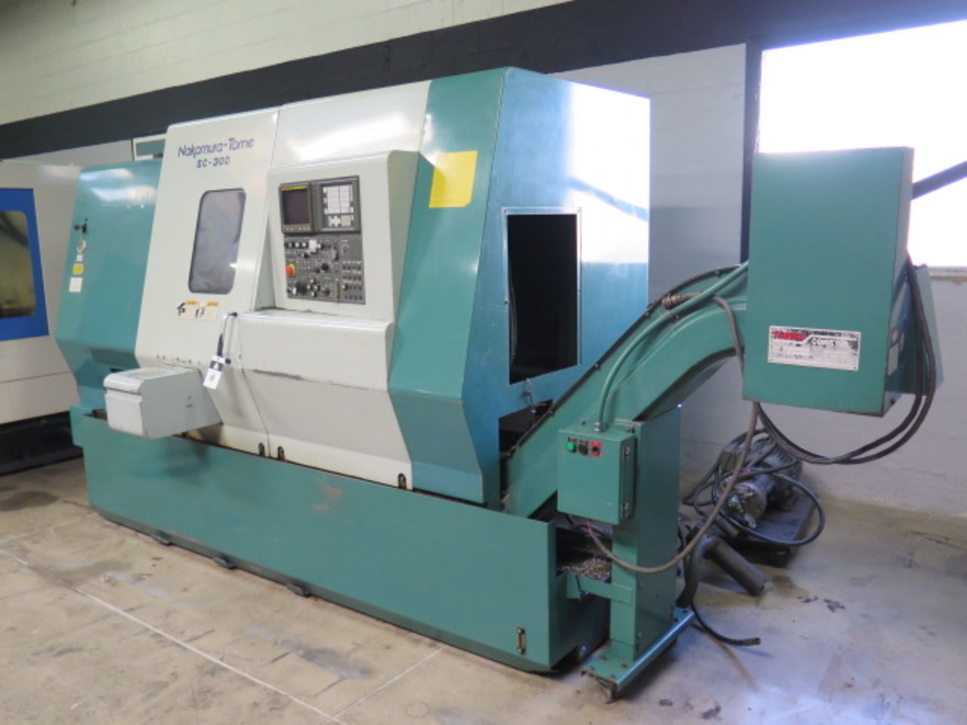 Nakamura-Tome SC-300 CNC Turning Center s/n S303902 w/ Fanuc Series 21-T Controls, SOLD AS IS - Image 2 of 20