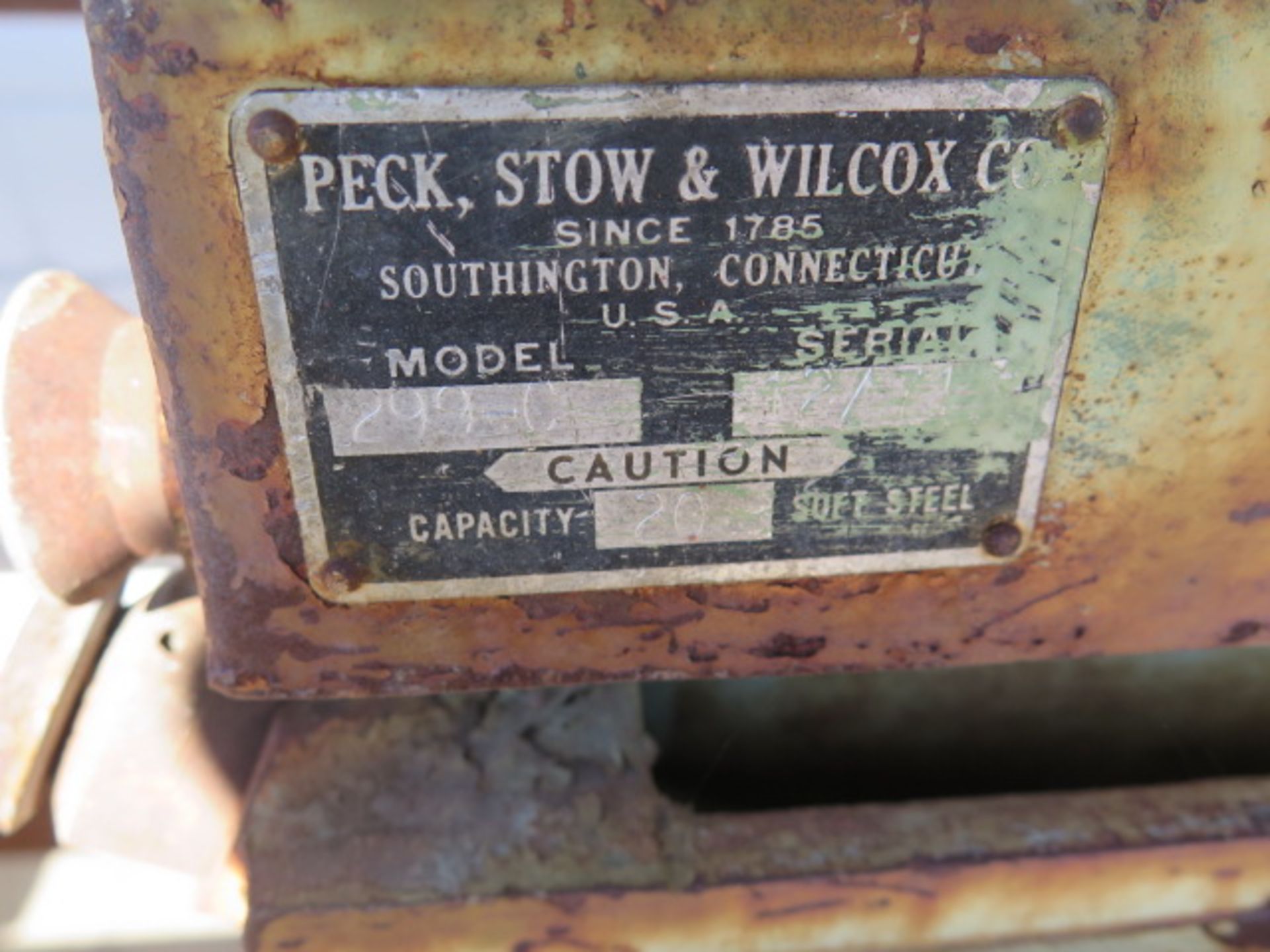 Pexto mdl. 299-C 20GA x 60” Circle Shear s/n 12/71 (SOLD AS-IS - NO WARRANTY) - Image 4 of 8