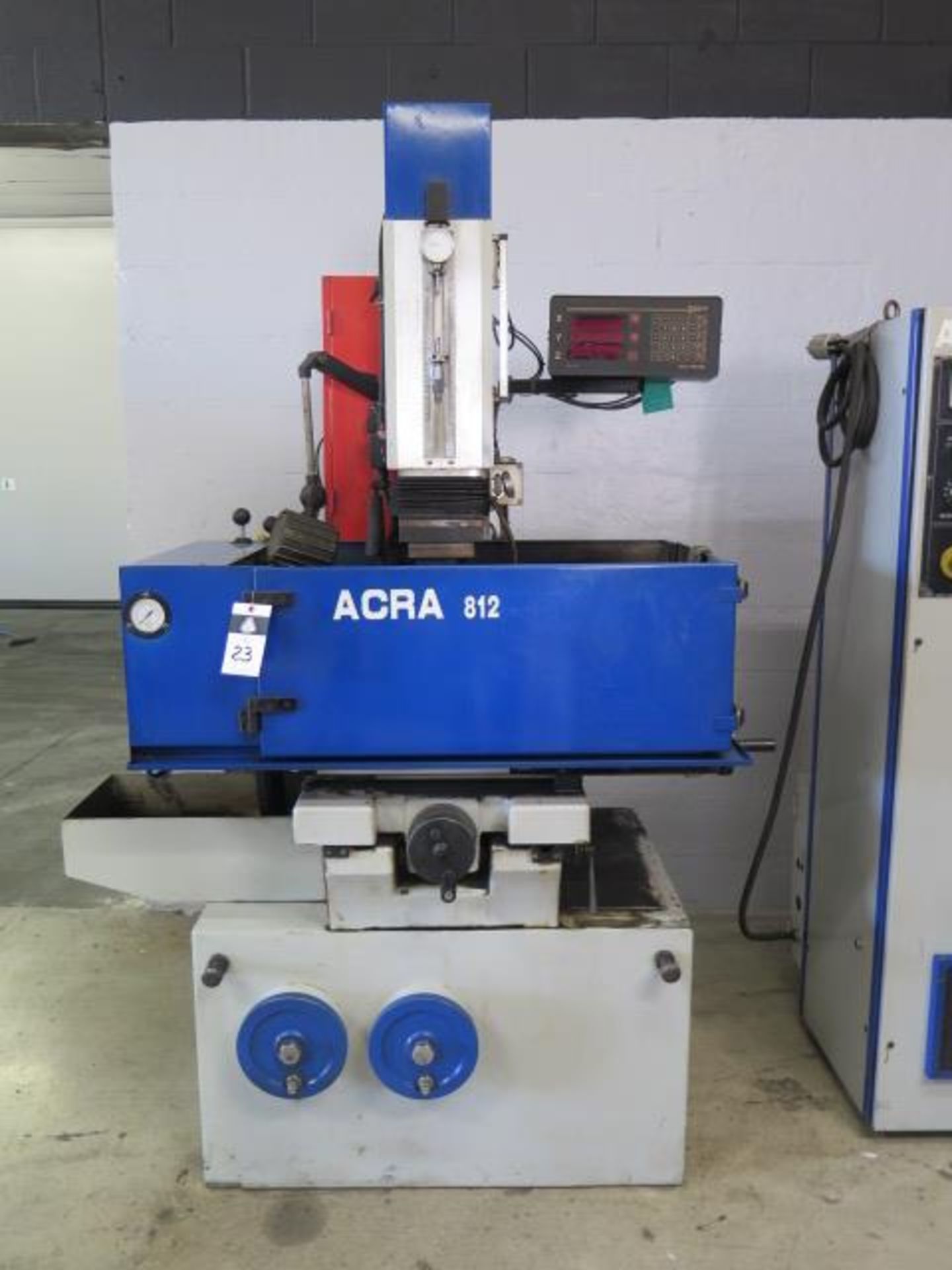 1997 Acra 812 mdl. M812/30A Die Sinker EDM Machine s/n ACRA1204M w/ Acra 30A Power Source,SOLD AS IS - Image 2 of 25