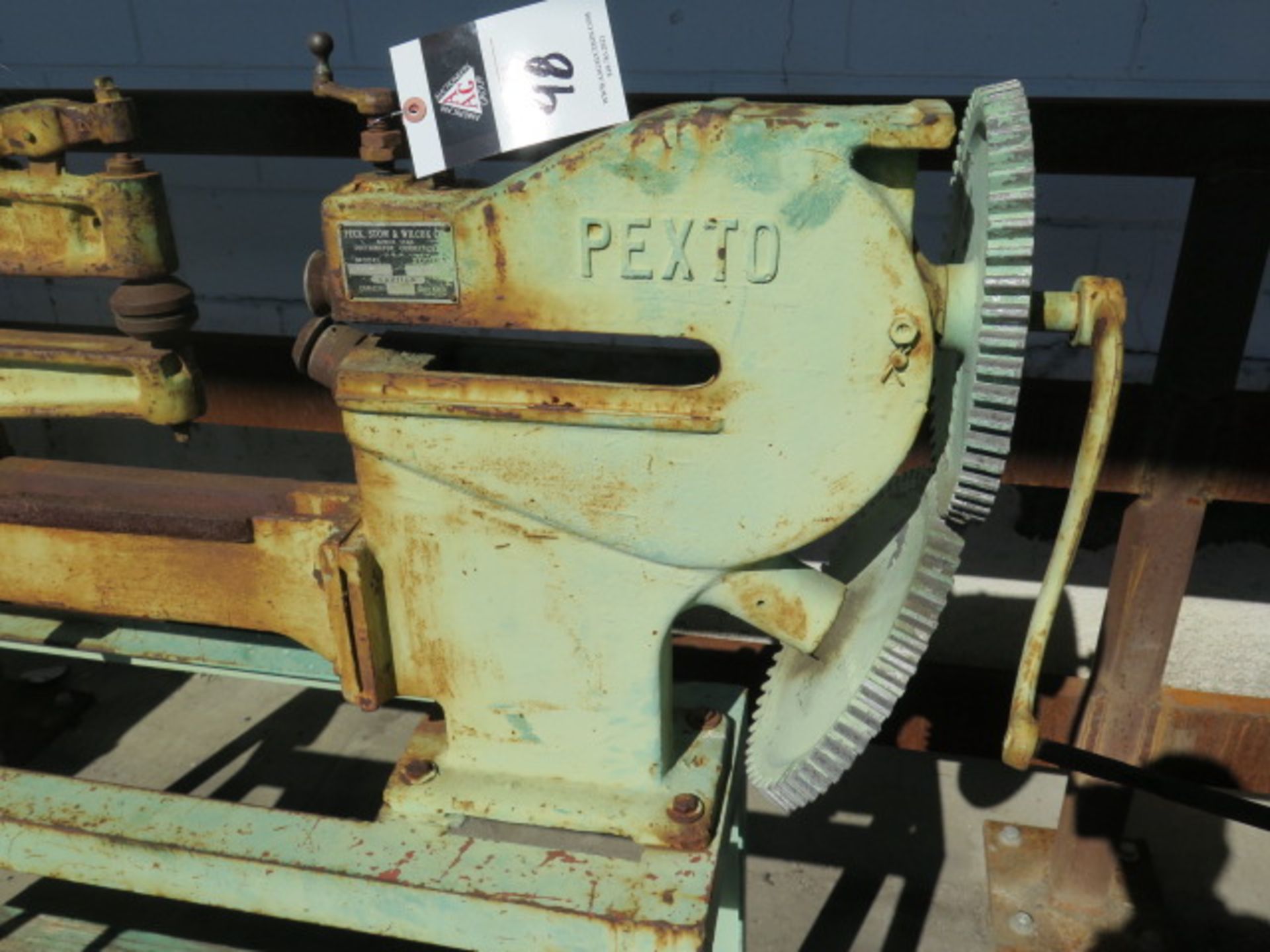 Pexto mdl. 299-C 20GA x 60” Circle Shear s/n 12/71 (SOLD AS-IS - NO WARRANTY) - Image 5 of 8