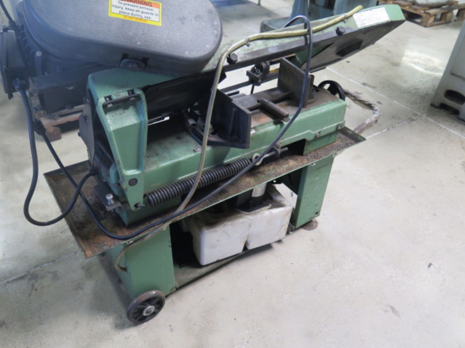 Central Machinery 7” Horizontal Band Saw w/ Manual Clamping, Work Stop, Coolant (SOLD AS-IS - NO - Image 4 of 11