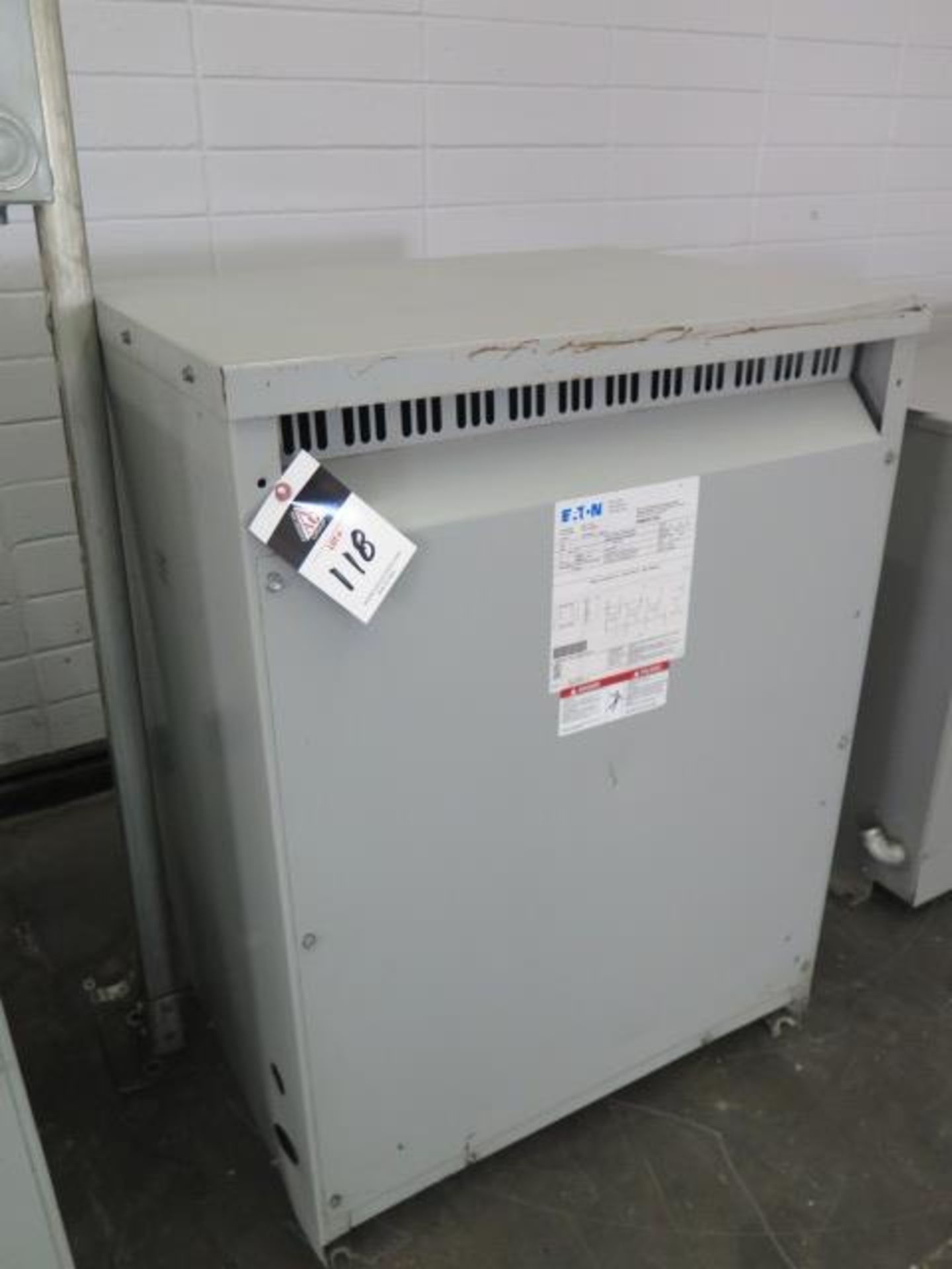 Eaton 75kVA Transformer 480-208Y/120 (SOLD AS-IS - NO WARRANTY) - Image 2 of 3