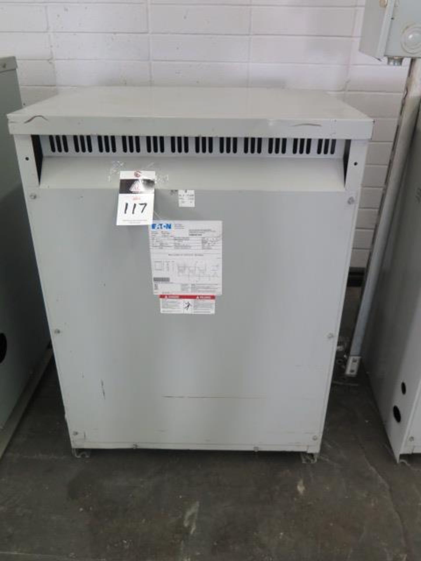 Eaton 75kVA Transformer 480-208Y/120 (SOLD AS-IS - NO WARRANTY)