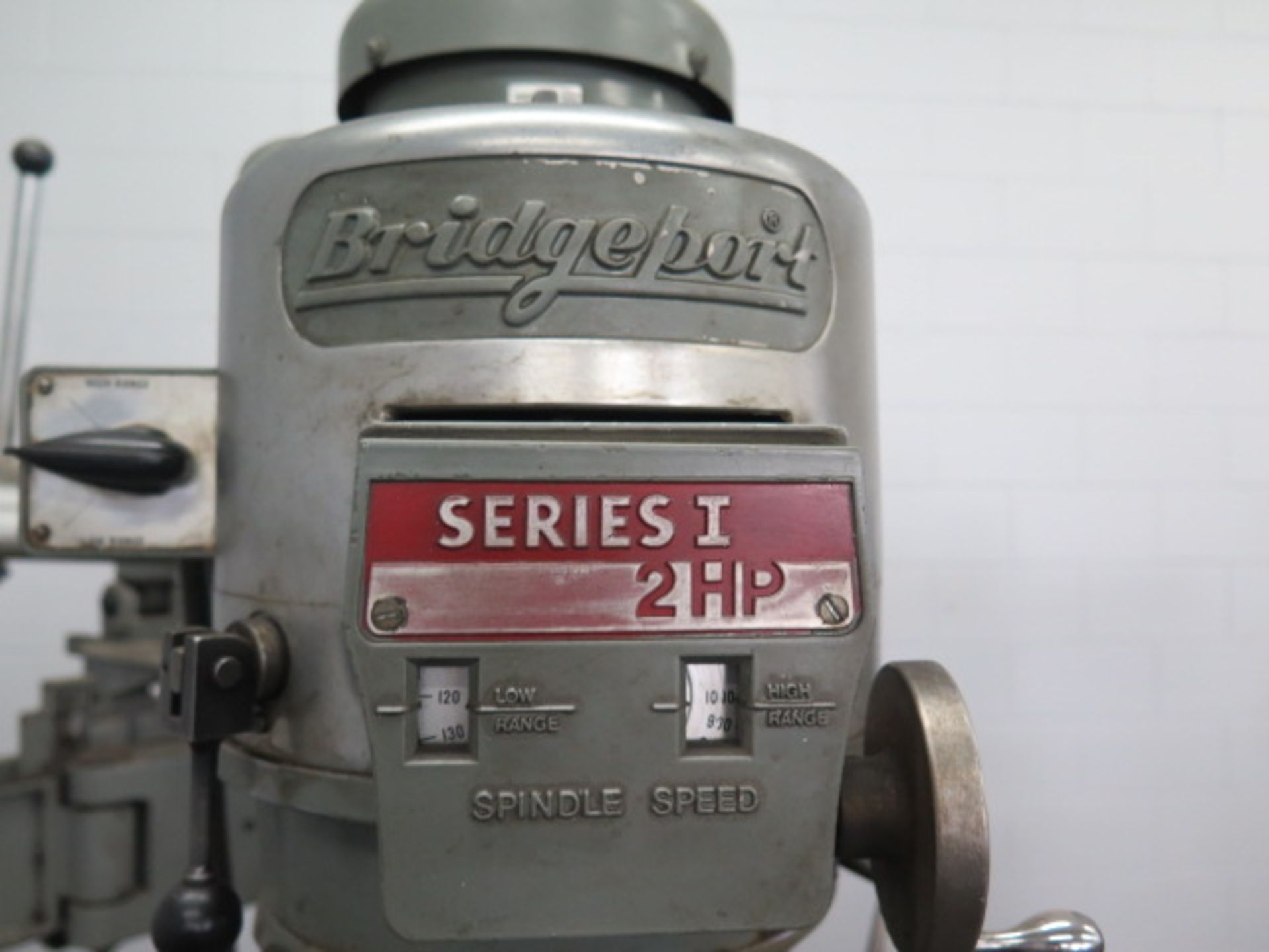 Bridgeport Series 1 - 2Hp Vertical Mill s/n 176483 w/ 60-4200 Dial RPM, 9" x 42" Table, SOLD AS IS - Image 16 of 17