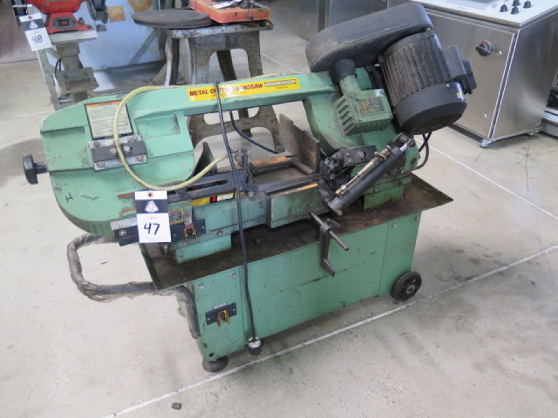 Central Machinery 7” Horizontal Band Saw w/ Manual Clamping, Work Stop, Coolant (SOLD AS-IS - NO