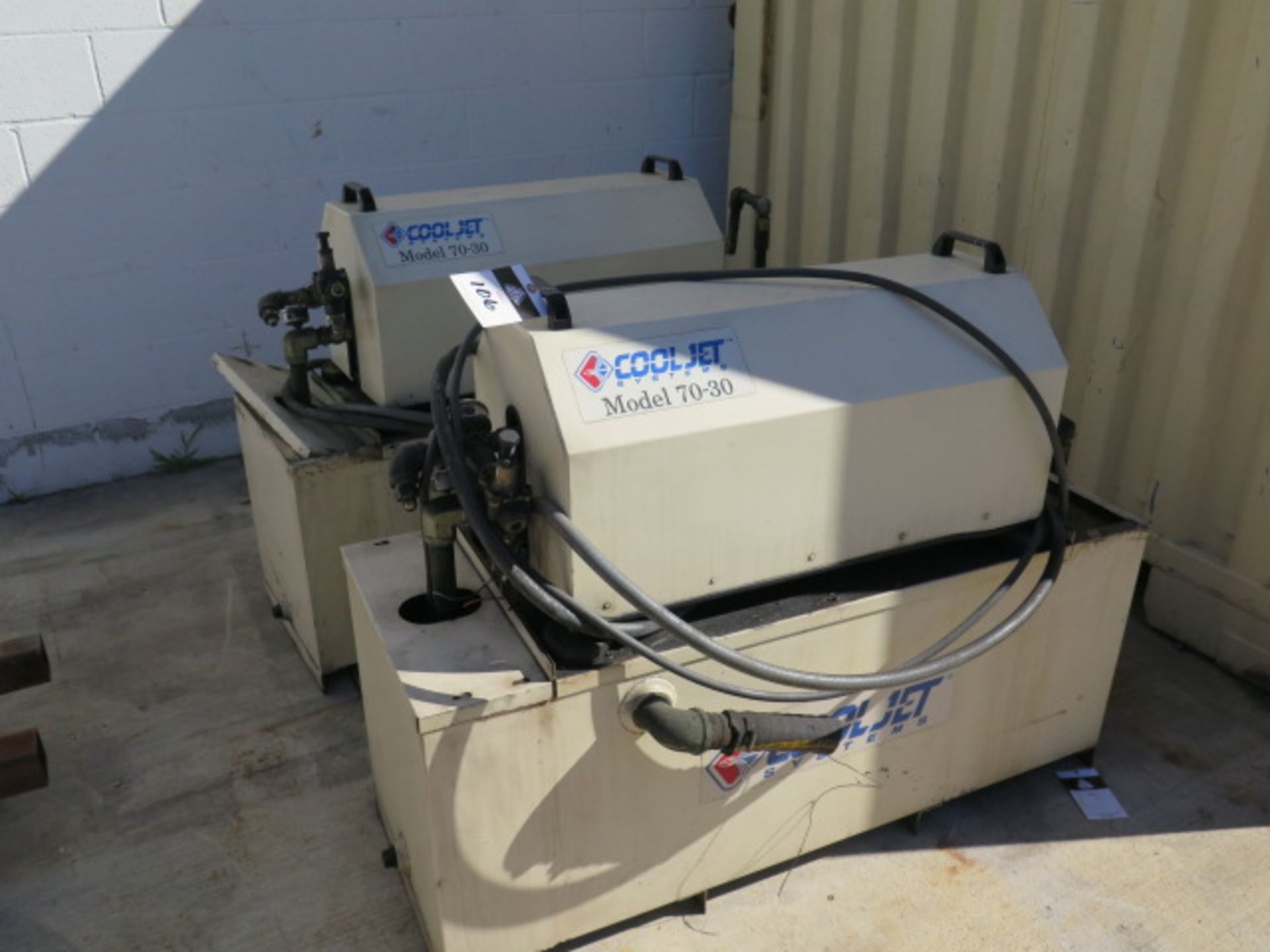 CoolJet mdl. 70-30 Coolant Units (2) (SOLD AS-IS - NO WARRANTY)