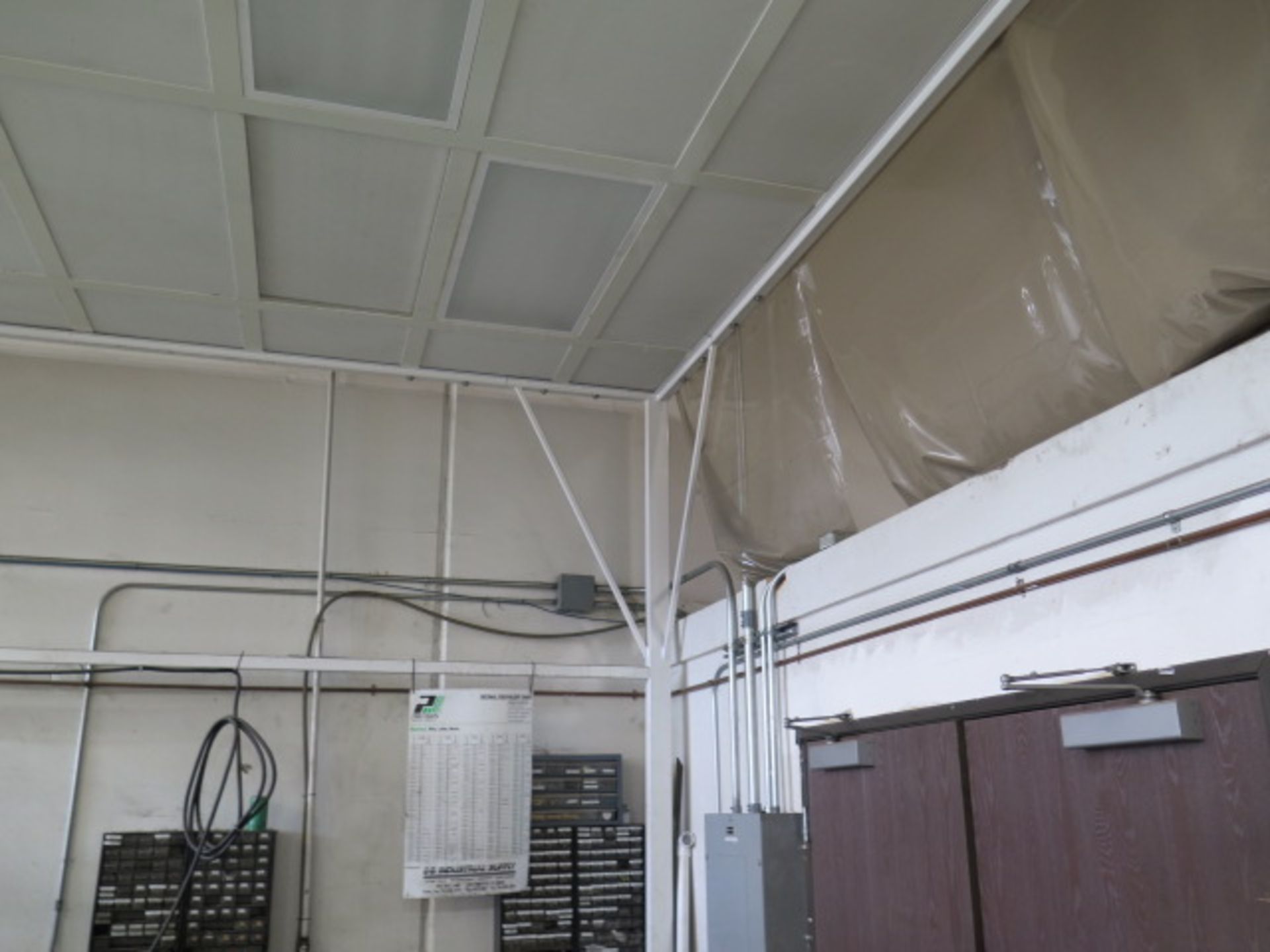 20’ x 20’ Portable Clean Room w/ Filtration and Lighting (SOLD AS-IS - NO WARRANTY) - Image 6 of 8