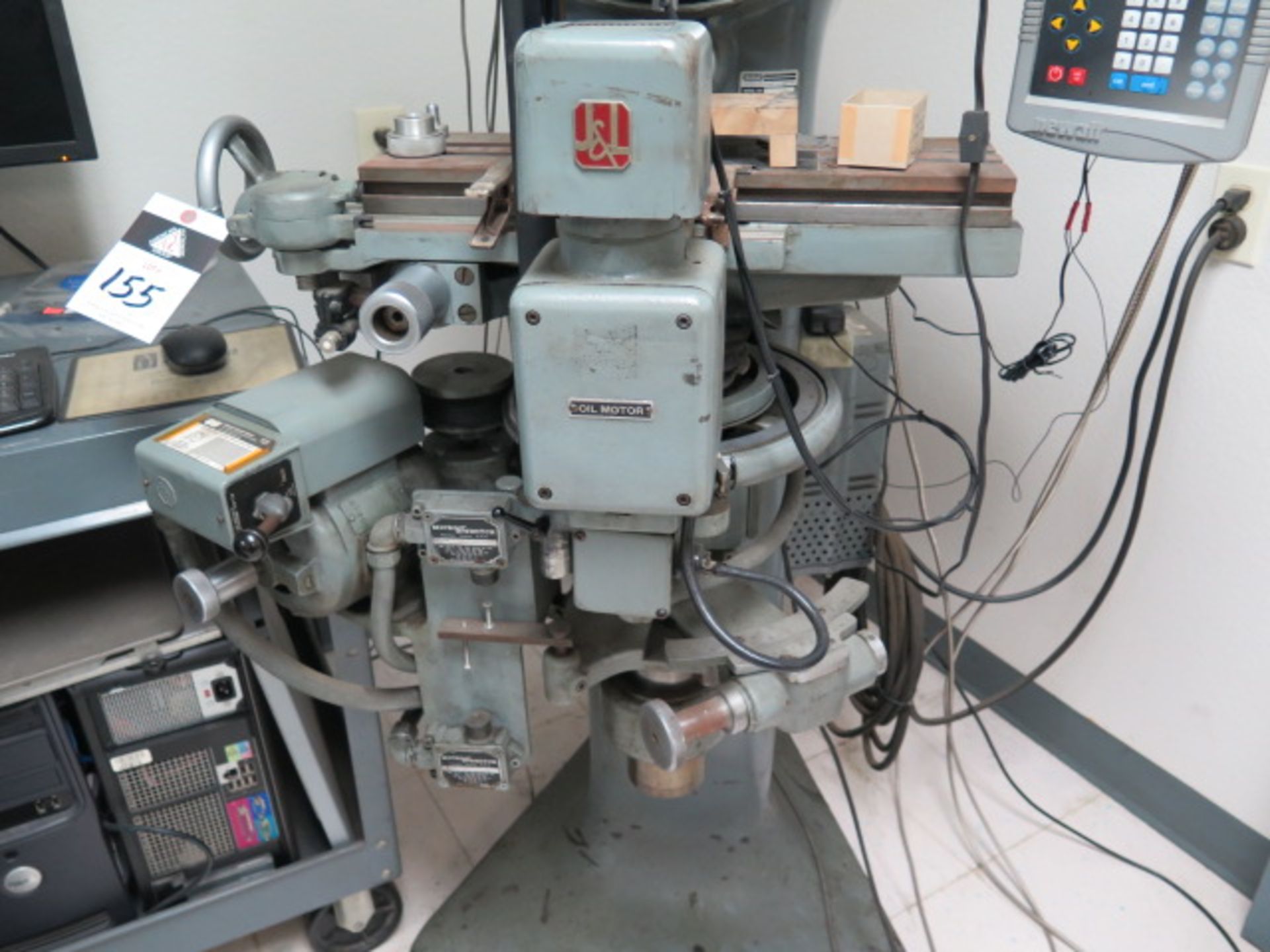 Jones & Lamson PC-14 14” Optical Comparator w/ Video Measuring System, Newall C80 DRO, SOLD AS IS - Image 3 of 11