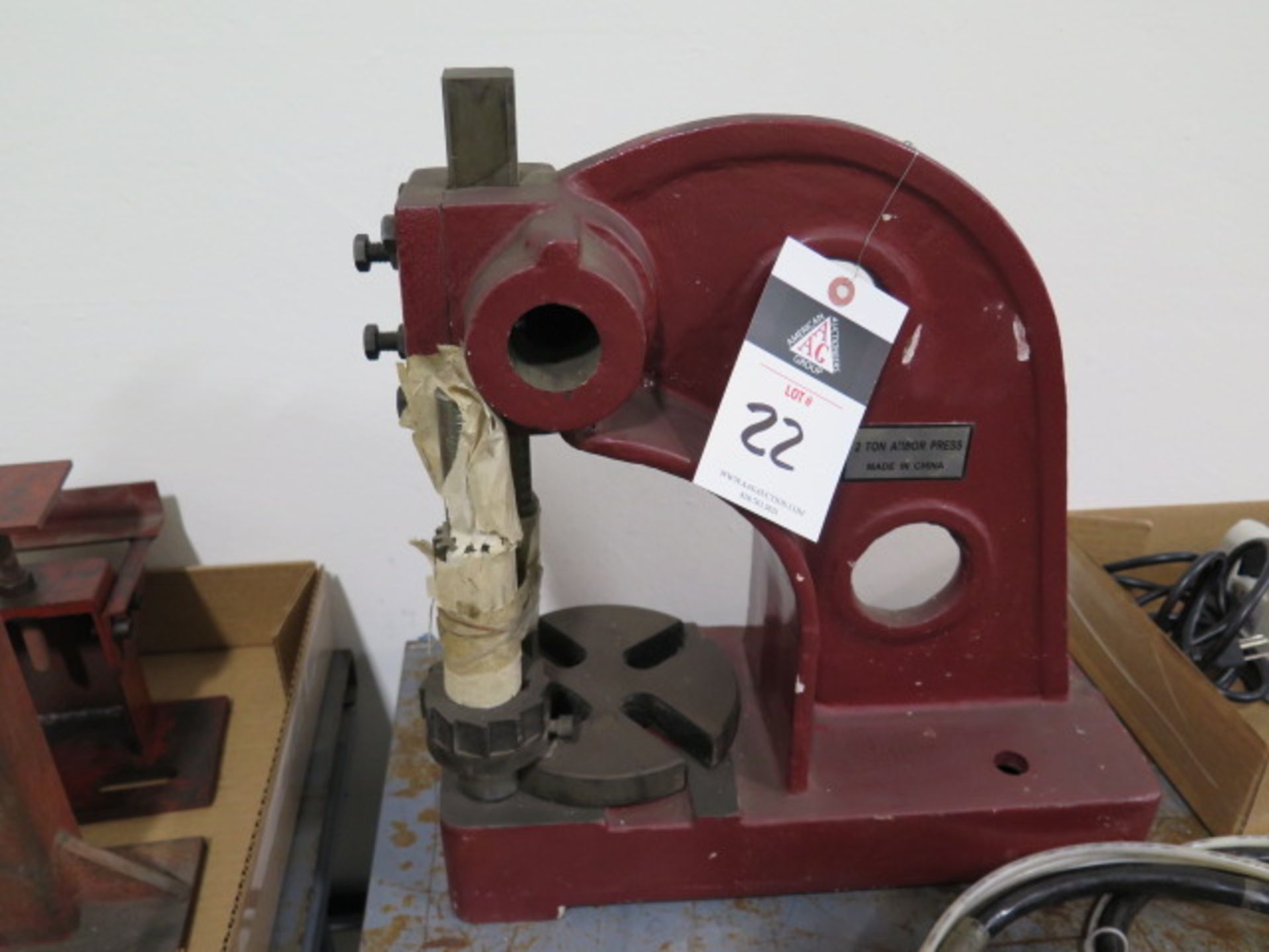 2-Ton Arbor Press (Second Location) (SOLD AS-IS - NO WARRANTY)