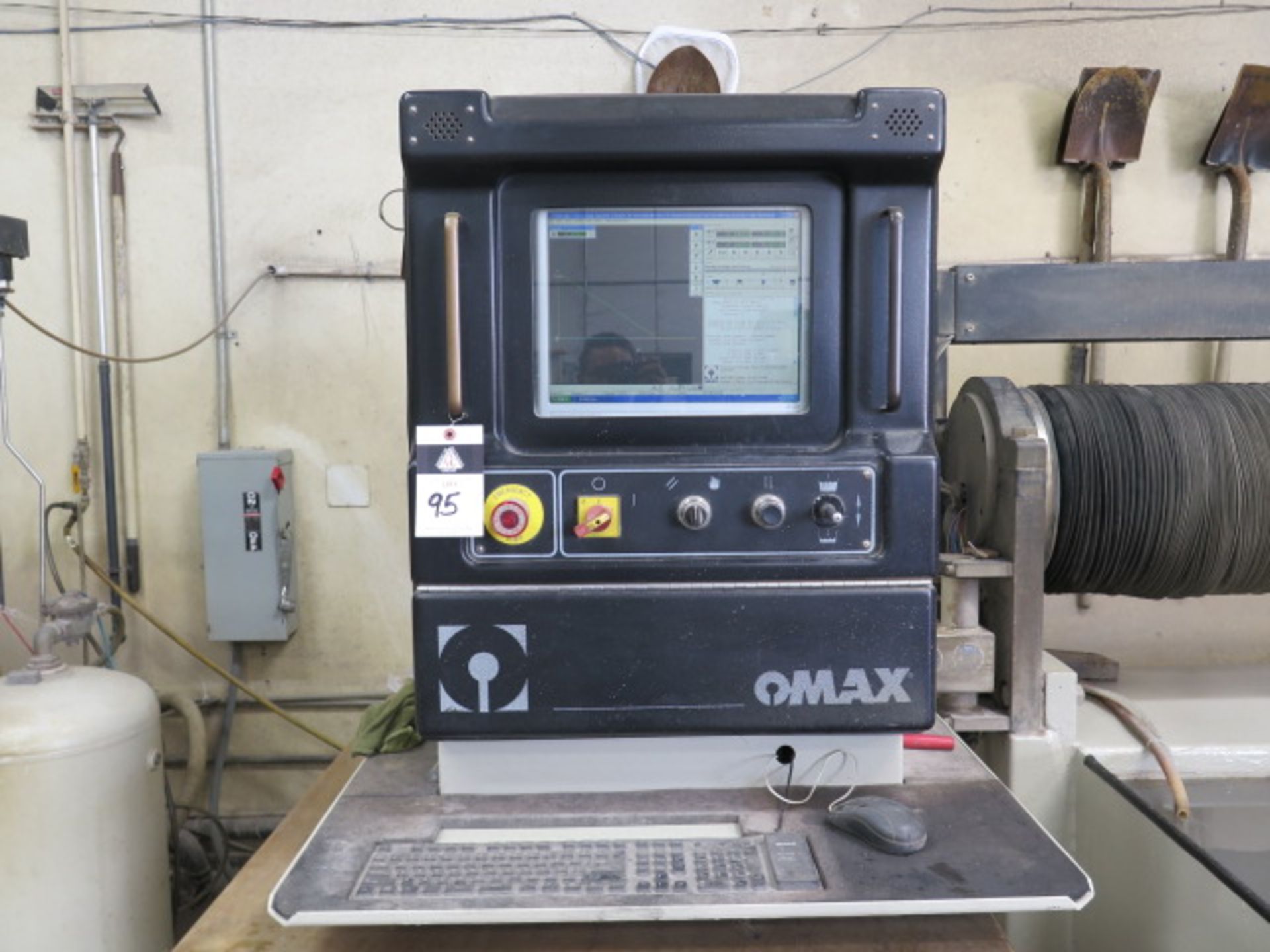 Omax mdl. 55100 5’ x 10’ CNC 5-Axis WaterJet Machine s/n B512060 w/ Omax MAKE Precision, SOLD AS IS - Image 10 of 18