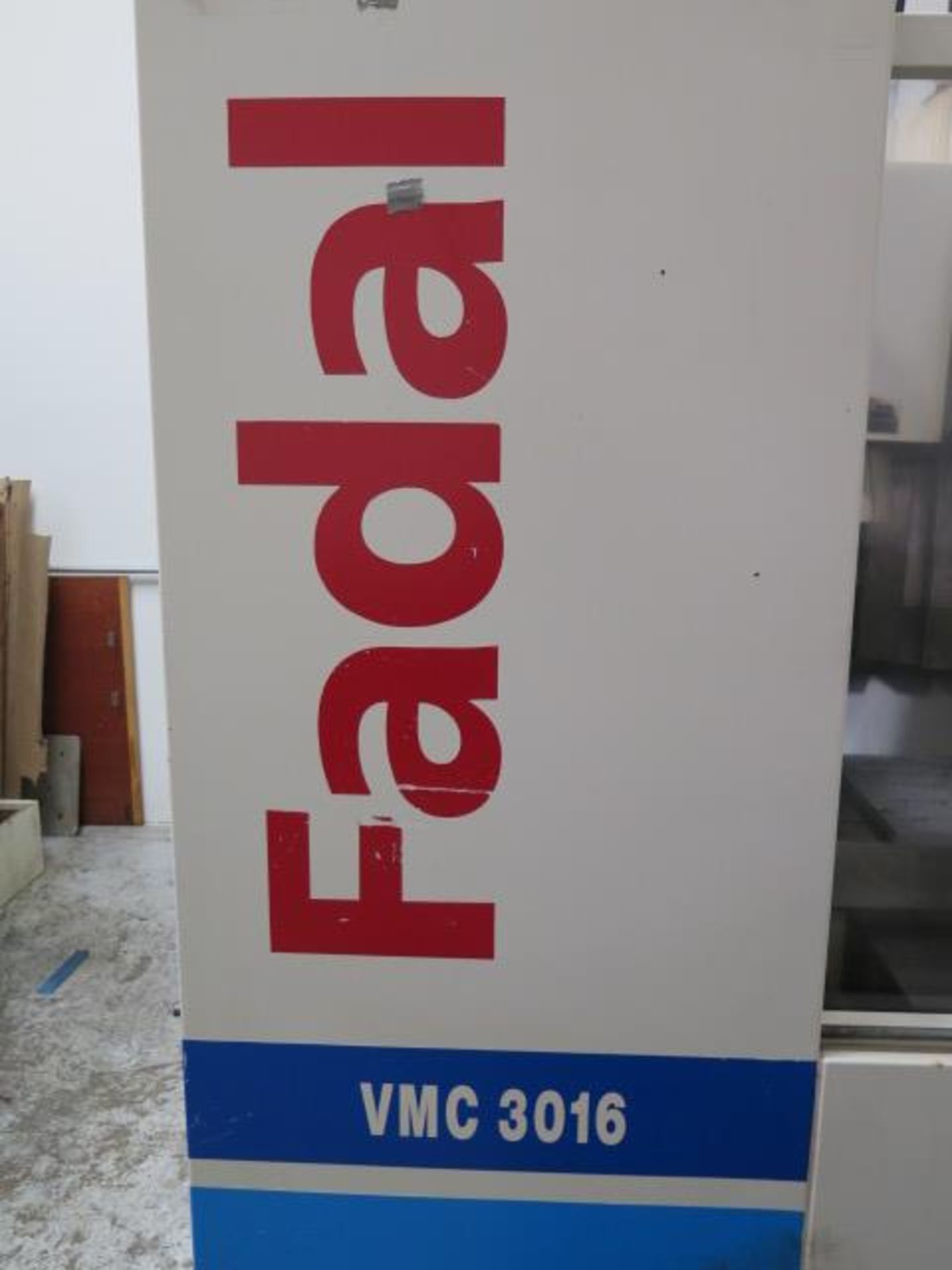 2003 Fadal VMC3016HT 4-Axis CNC VMC s/n 02124873 w/ Fadal Multi Processor control, SOLD AS IS - Image 10 of 12